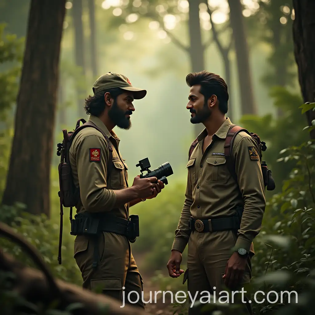 AI-Image-ExpansionSuperstar-Mahesh-Babu-and-Director-SS-Rajamouli-Filming-in-African-Forest