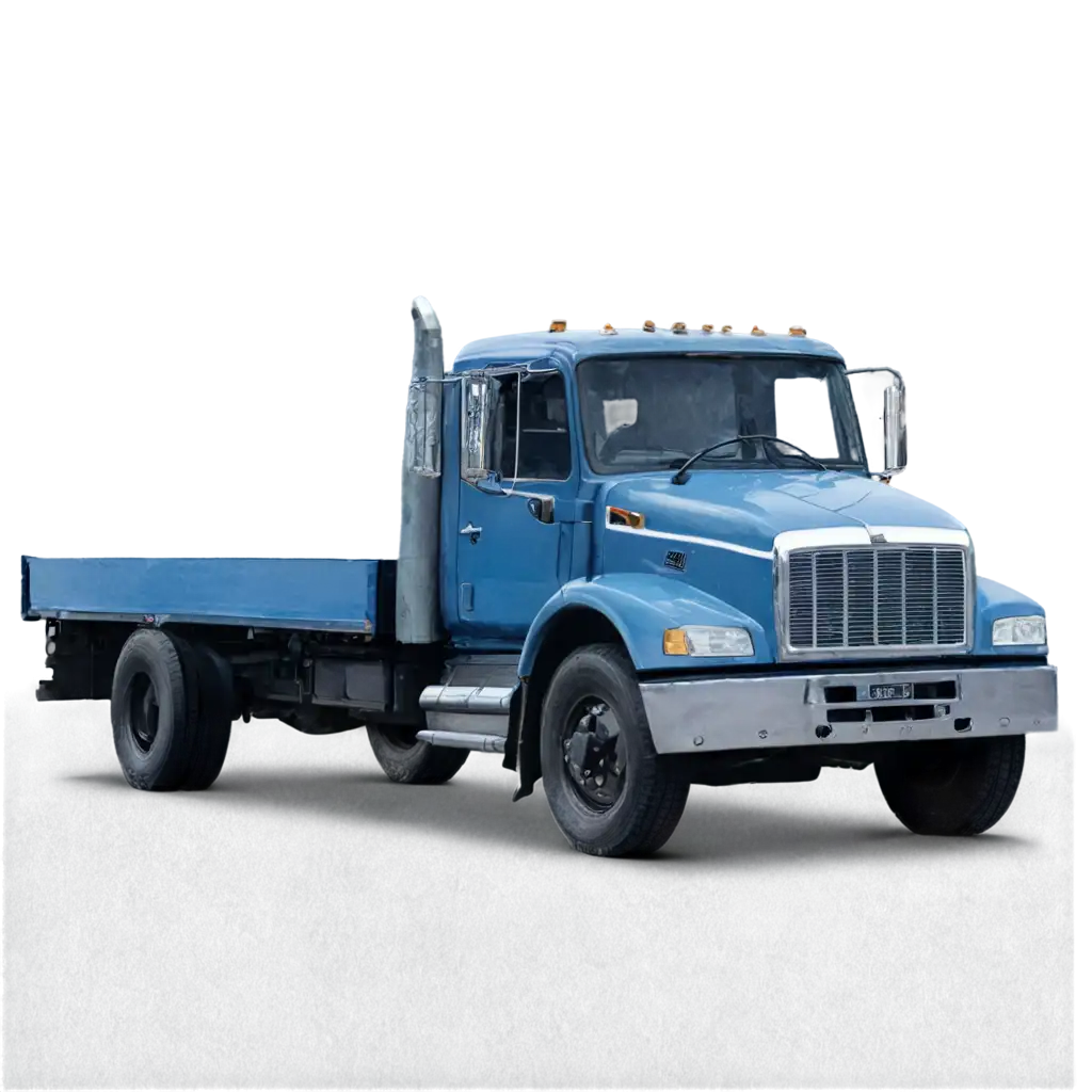 Blue-Truck-PNG-Image-HighQuality-Transparent-Background-for-Versatile-Usage