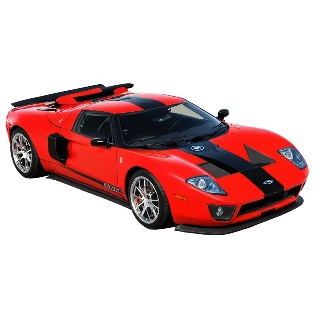 Red-andPNG-Image-Optimization-Black-Ford-GT-2005-PNG-Image-for-HighQuality-Visuals-and-Design