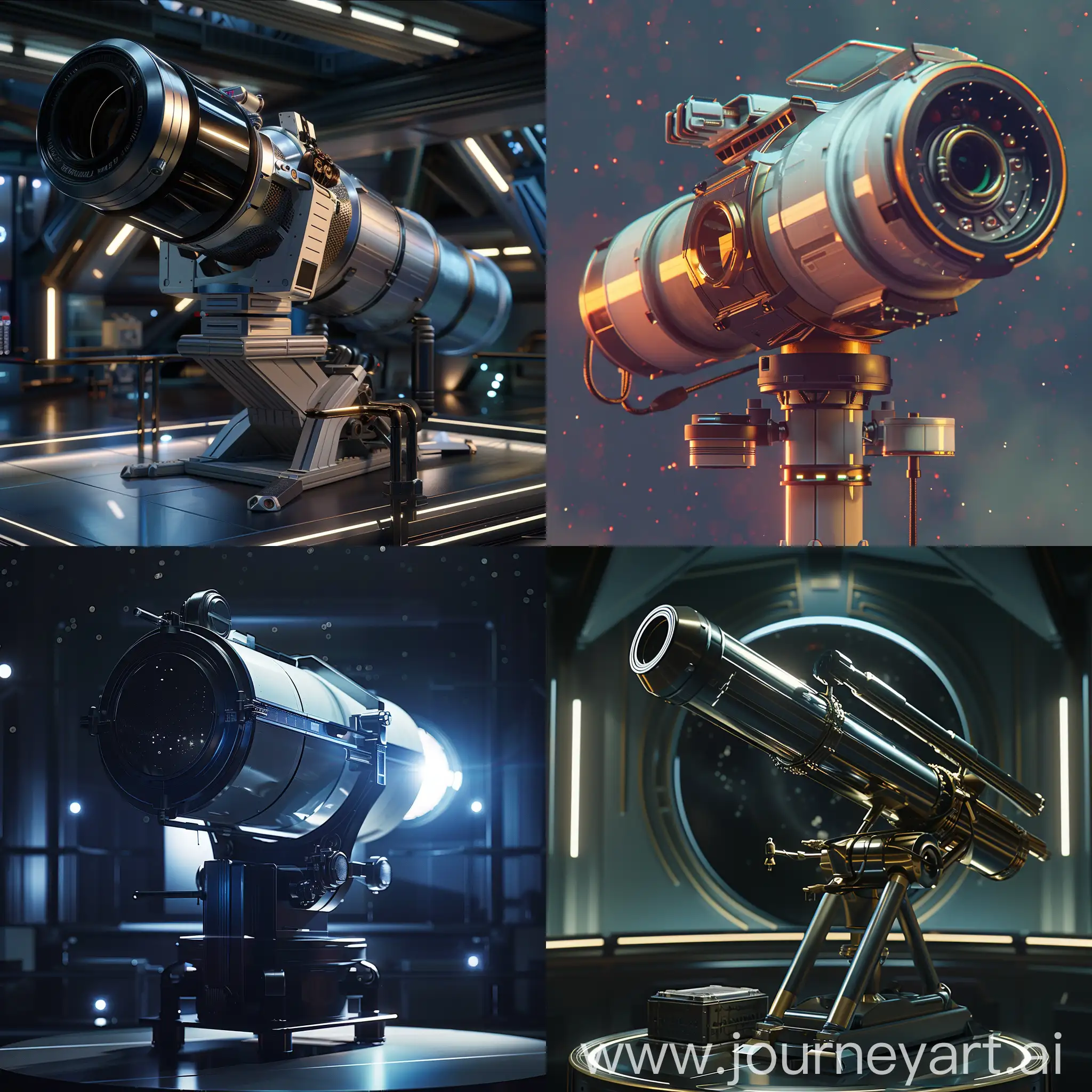 Futuristic-Space-Telescope-with-Soft-Lighting-and-Backlighting