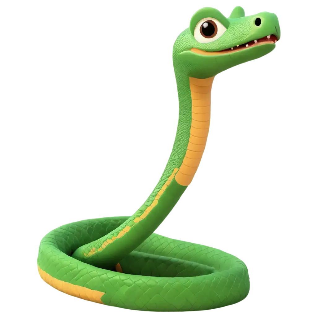 3D-Cartoon-Python-Snake-PNG-Image-for-HighQuality-Visuals