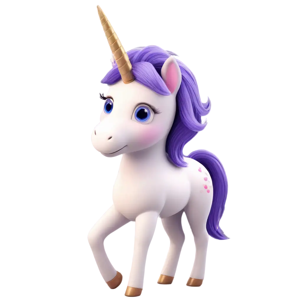 Animated-Unicorn-PNG-Enchanting-Digital-Art-for-Fantasy-Enthusiasts