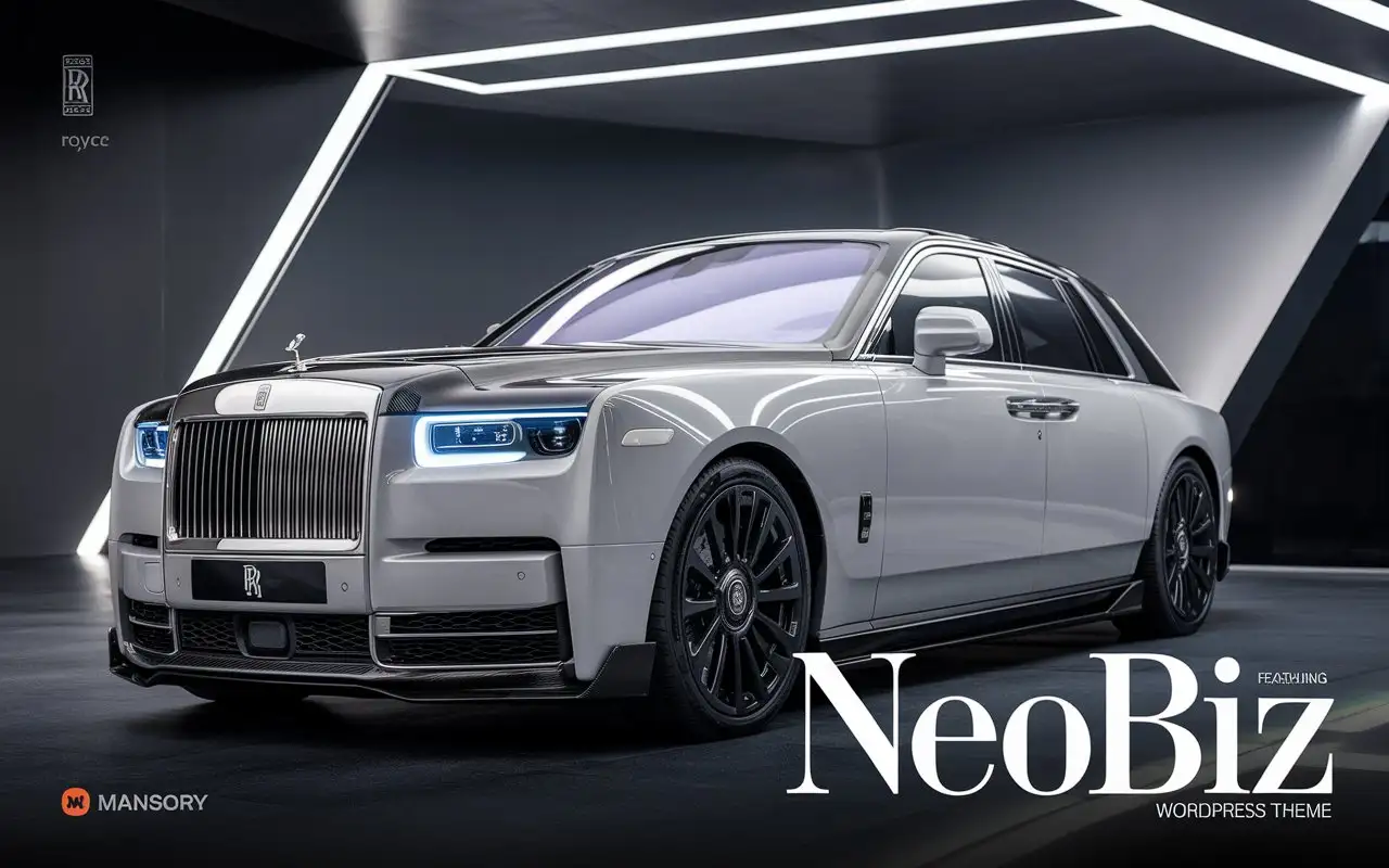 Luxurious-2024-RollsRoyce-Mansory-Customization-with-NeoBiz-Banner-for-WordPress-Theme-Showcase