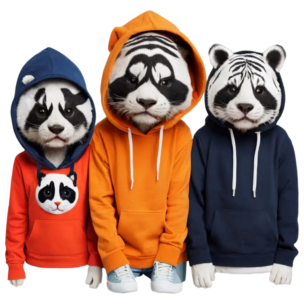 Group-of-Animals-in-Hoodies-Sneakers-and-Snapback-Hats-Fun-PNG-Image-for-Creative-Projects