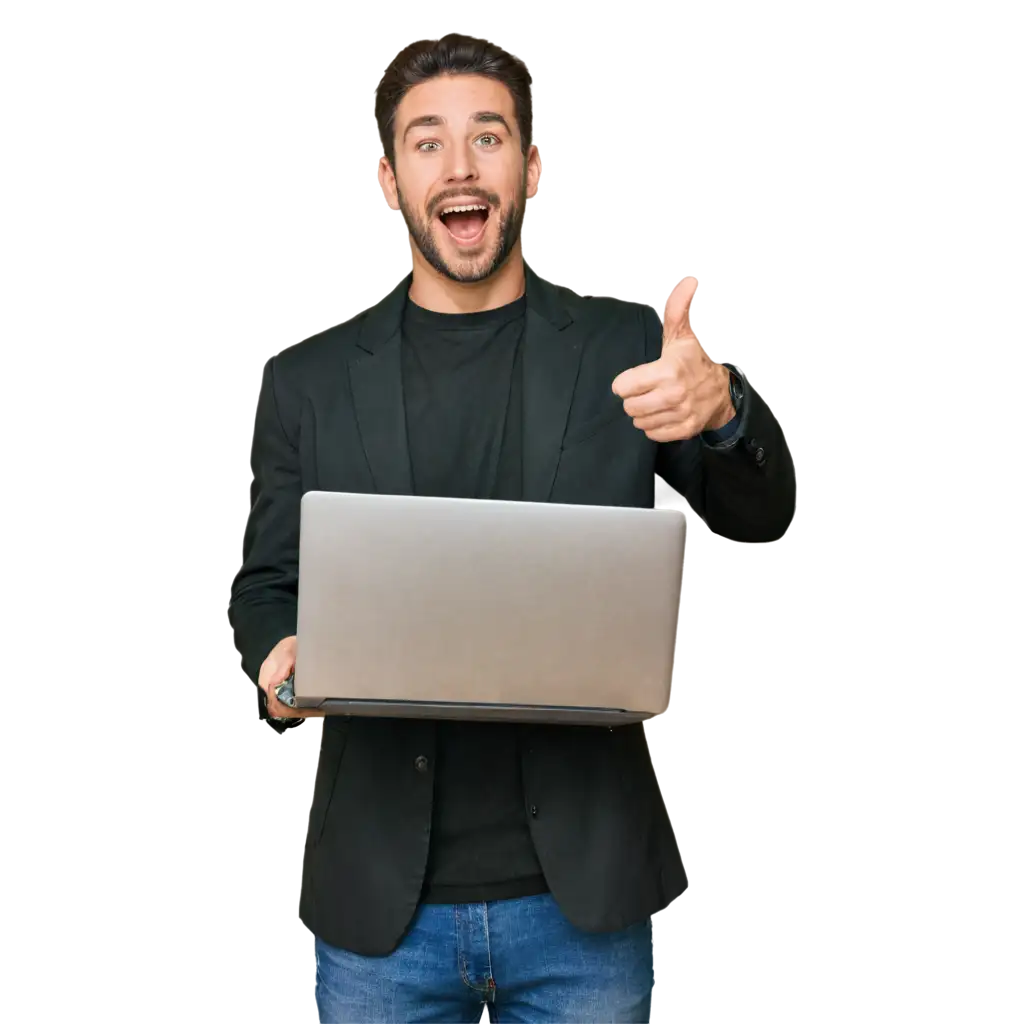 Excited-Man-with-Laptop-PNG-Image-for-Professional-and-Creative-Use