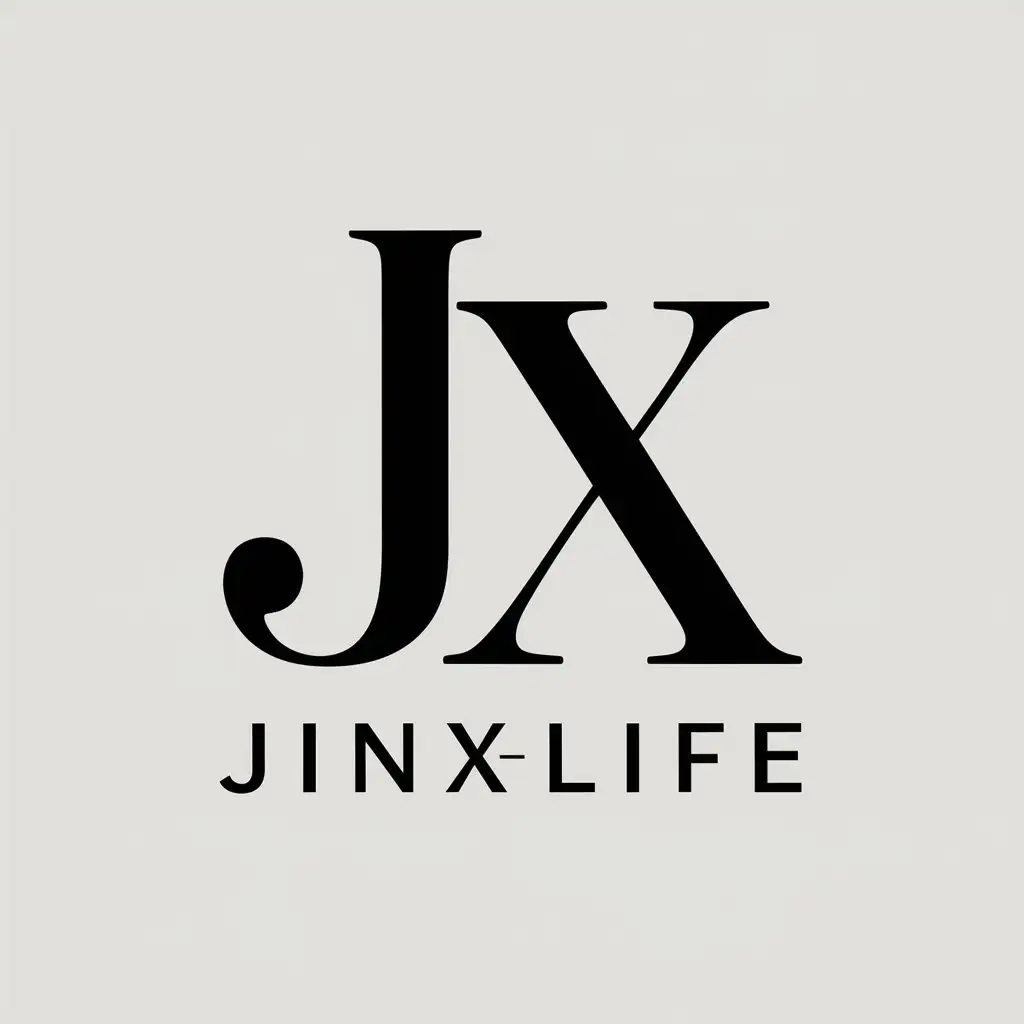 LOGO-Design-For-JX-Jinxlife-in-Retail-Industry-with-Clear-Background