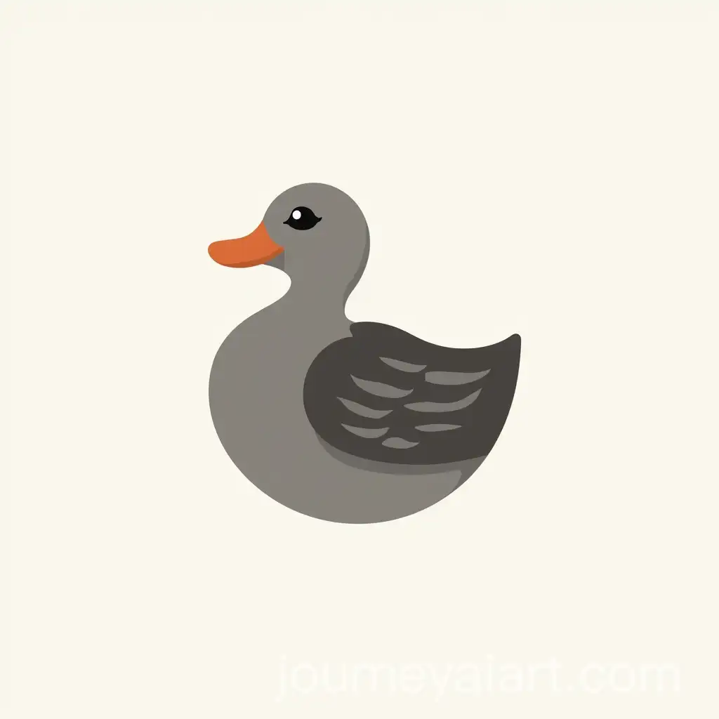 Minimalist-Duck-Logo-Design-for-Clothing-Brand