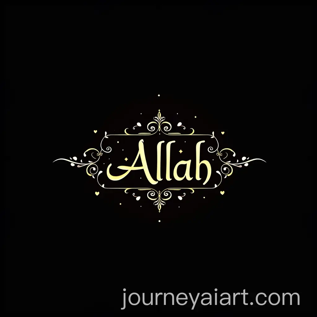 Elegant-Remembrance-of-Allah-in-Script-and-Ornamental-Patterns
