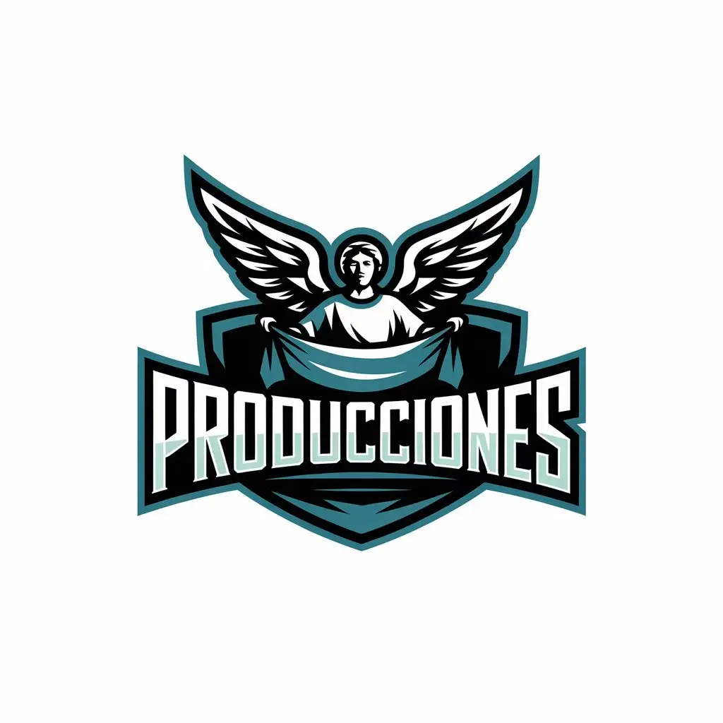 LOGO Design for Producciones Angel Gudy Mix with Moderate Sports Fitness Theme