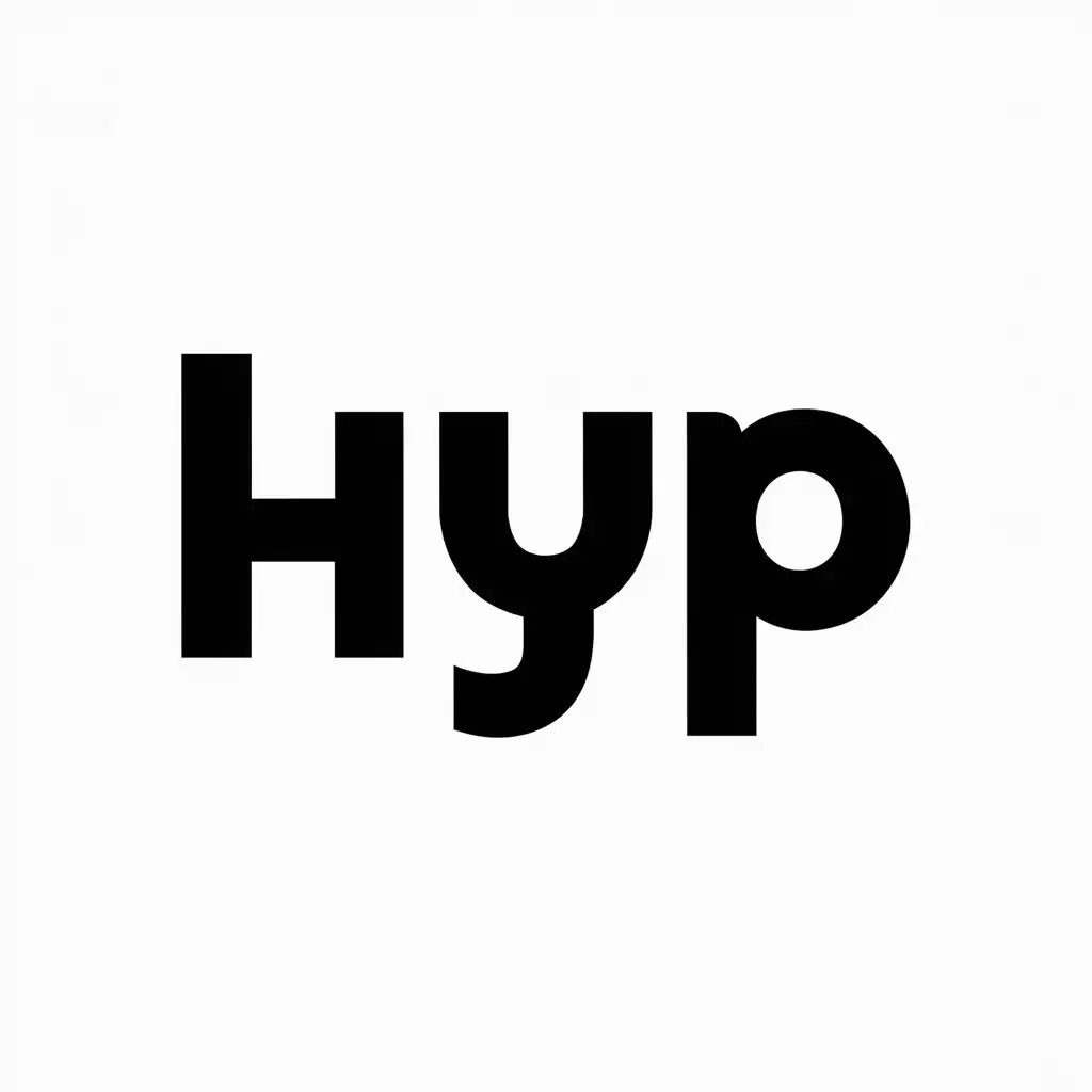 LOGO Design For HYP Vector Design with Complex Symbol for Finance Industry