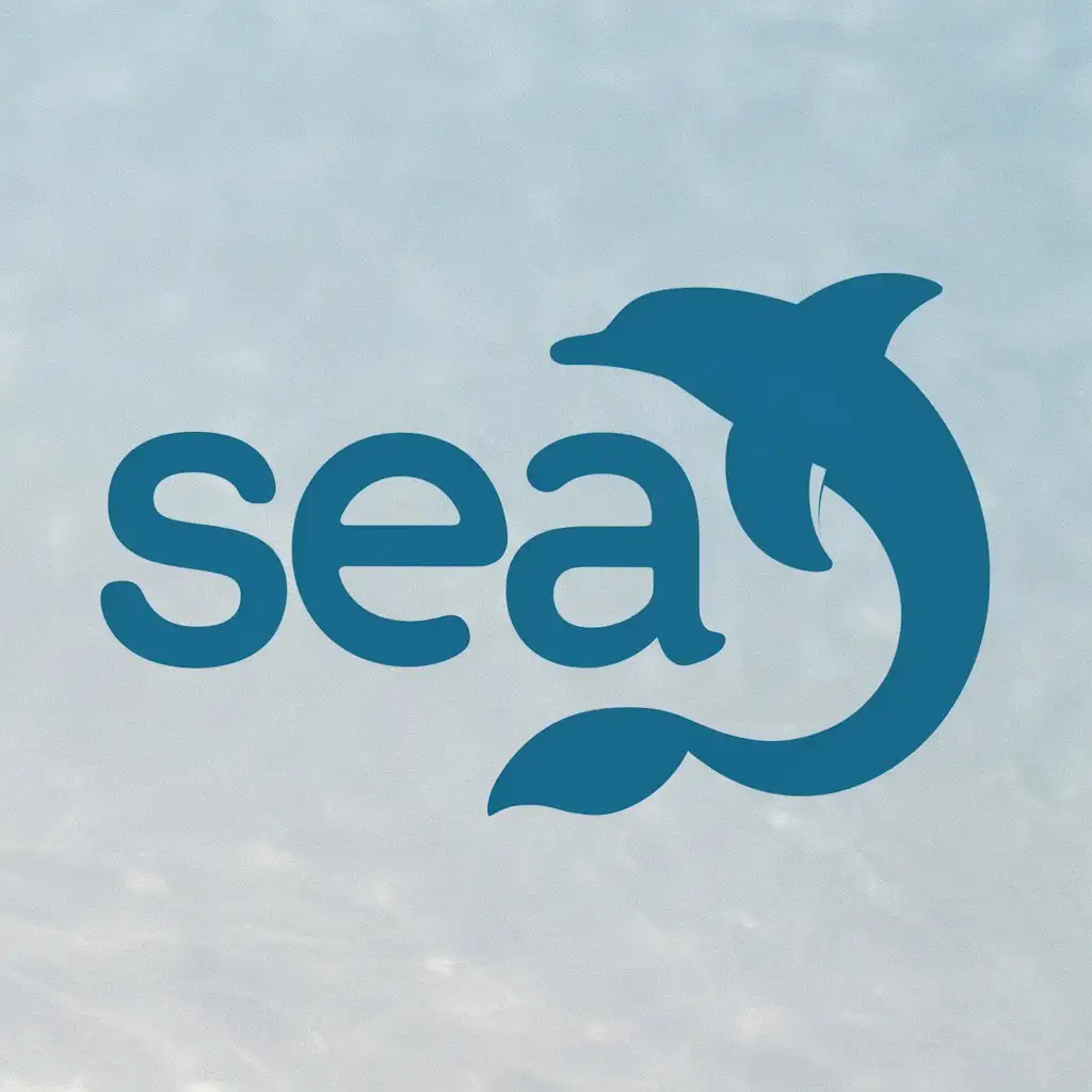 a logo design,with the text "sea", main symbol:sea,Moderate,clear background