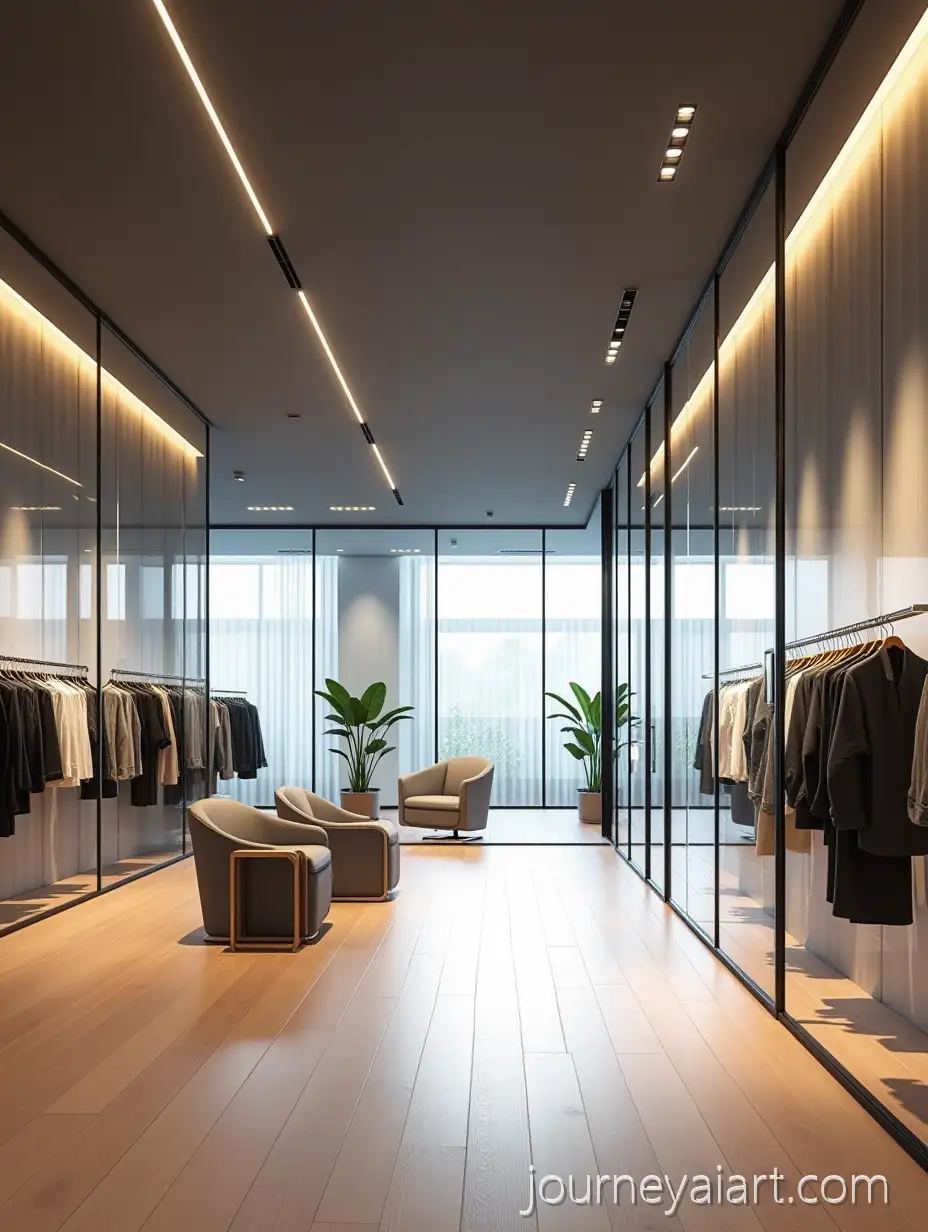 Modern-CommercialAI-Image-Prompt-Expansion-Shop-Interior-with-Sleek-Wooden-Flooring-and-Bright-Lighting