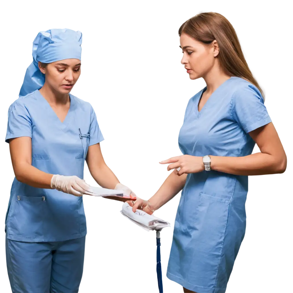 HighQuality-PNG-Image-of-a-Nurse-in-an-Emergency-Room-AI-Art-Prompt