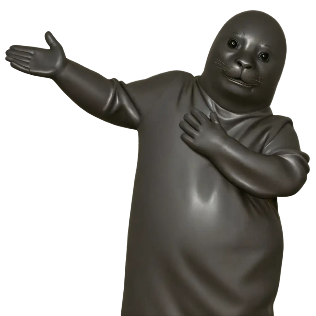 Seal-Clapping-PNG-Image-A-Perfect-Representation-for-Various-Creative-Uses