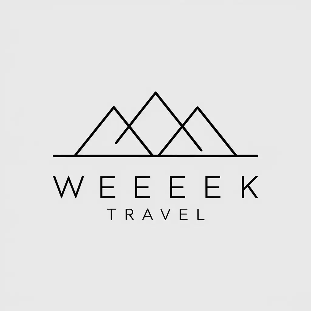 LOGO-Design-for-Week-Travel-Minimalistic-Mountains-Symbol-with-Clear-Background