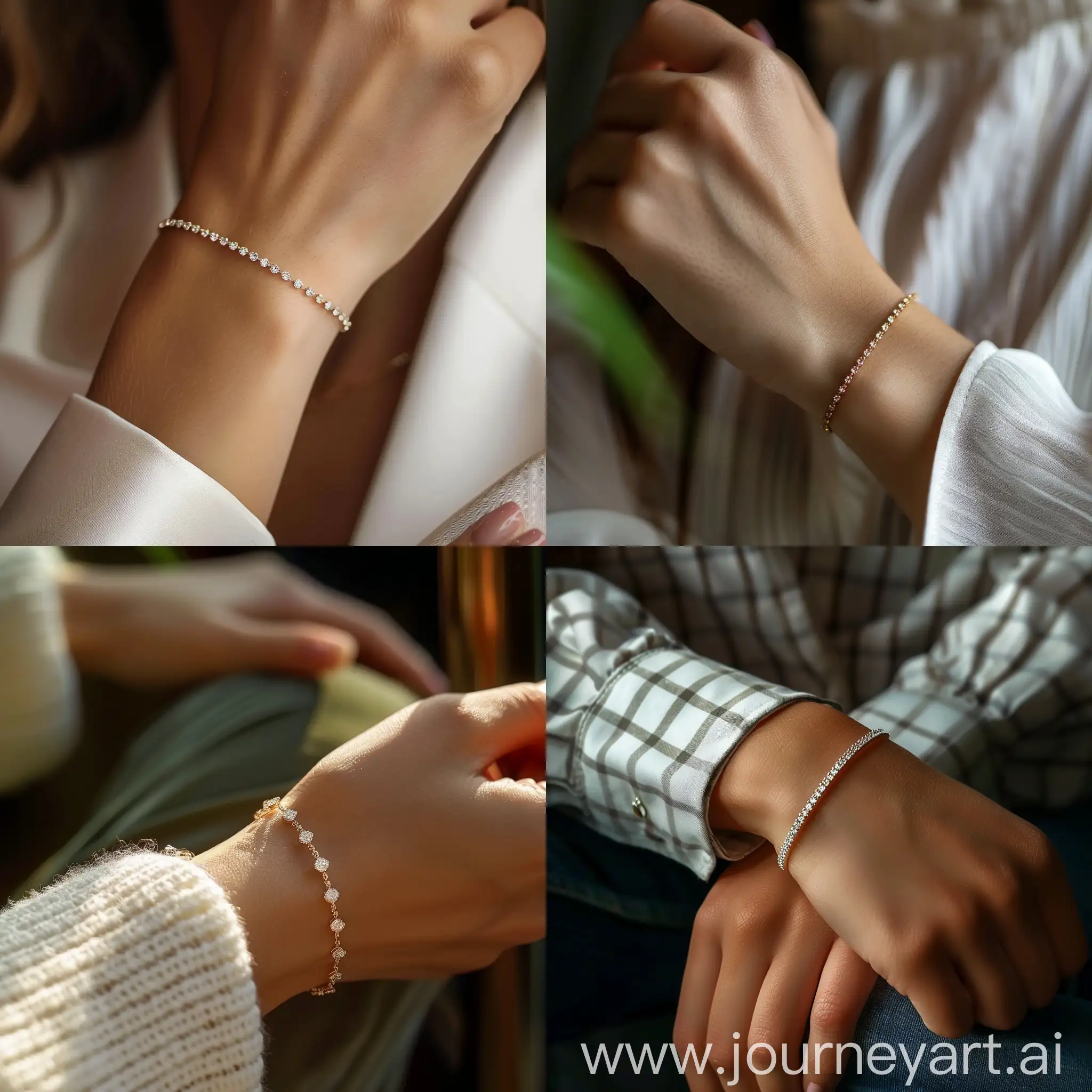 Feminine-Hand-with-Sparkling-Bracelet-Elegant-and-Tender-Gesture