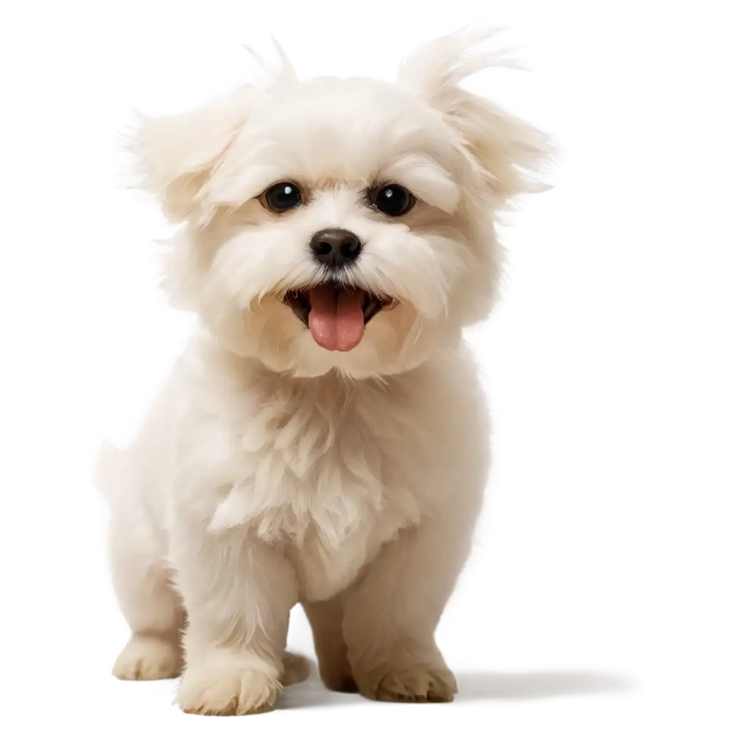 Smiling-Maltese-Dog-PNG-Image-Cheerful-Pet-Illustration-for-Online-Content