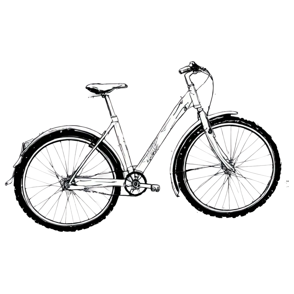 Detailed-Sketch-of-a-Bike-in-PNG-Format-for-HighQuality-Transparent-Designs