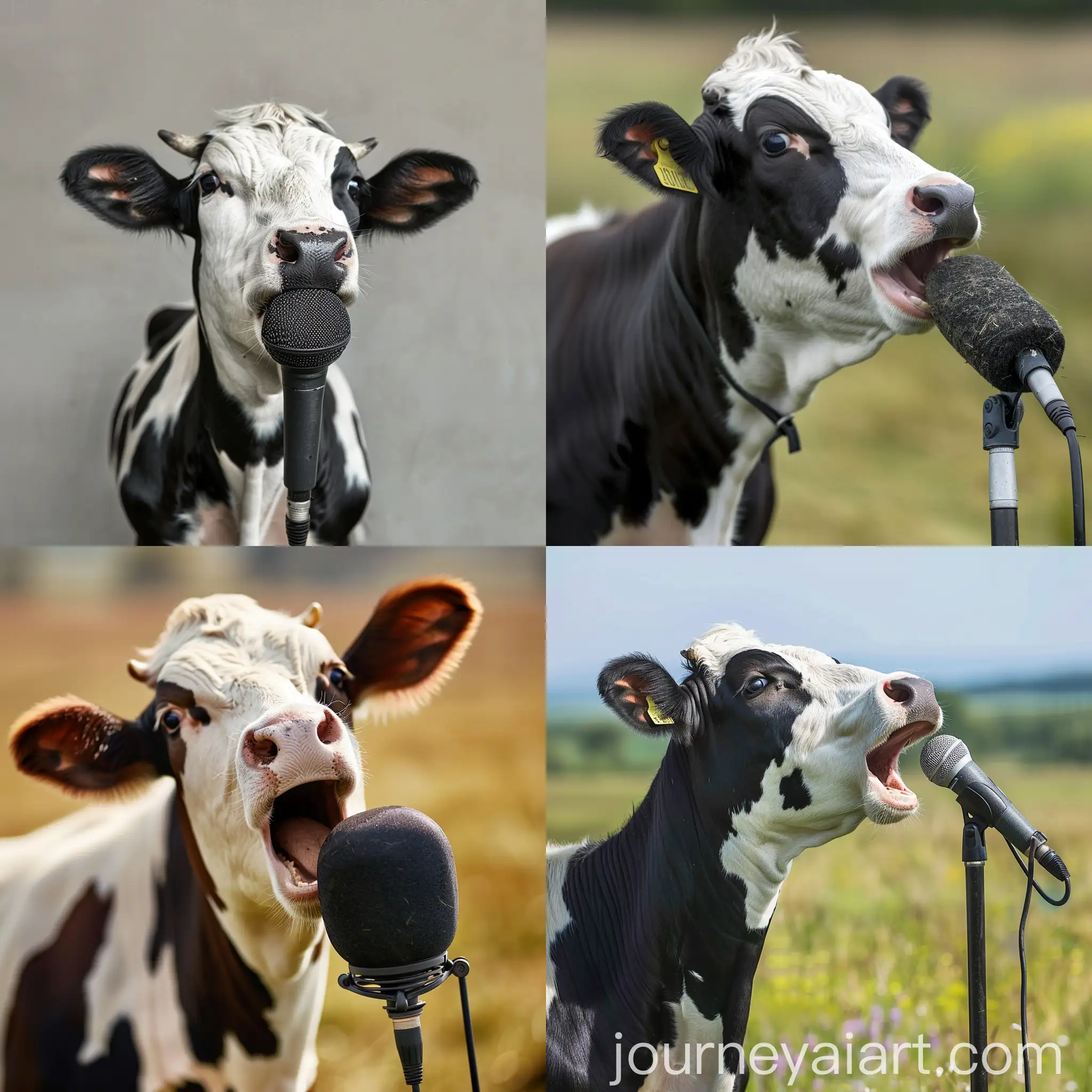 Singing-Cow-with-Microphone