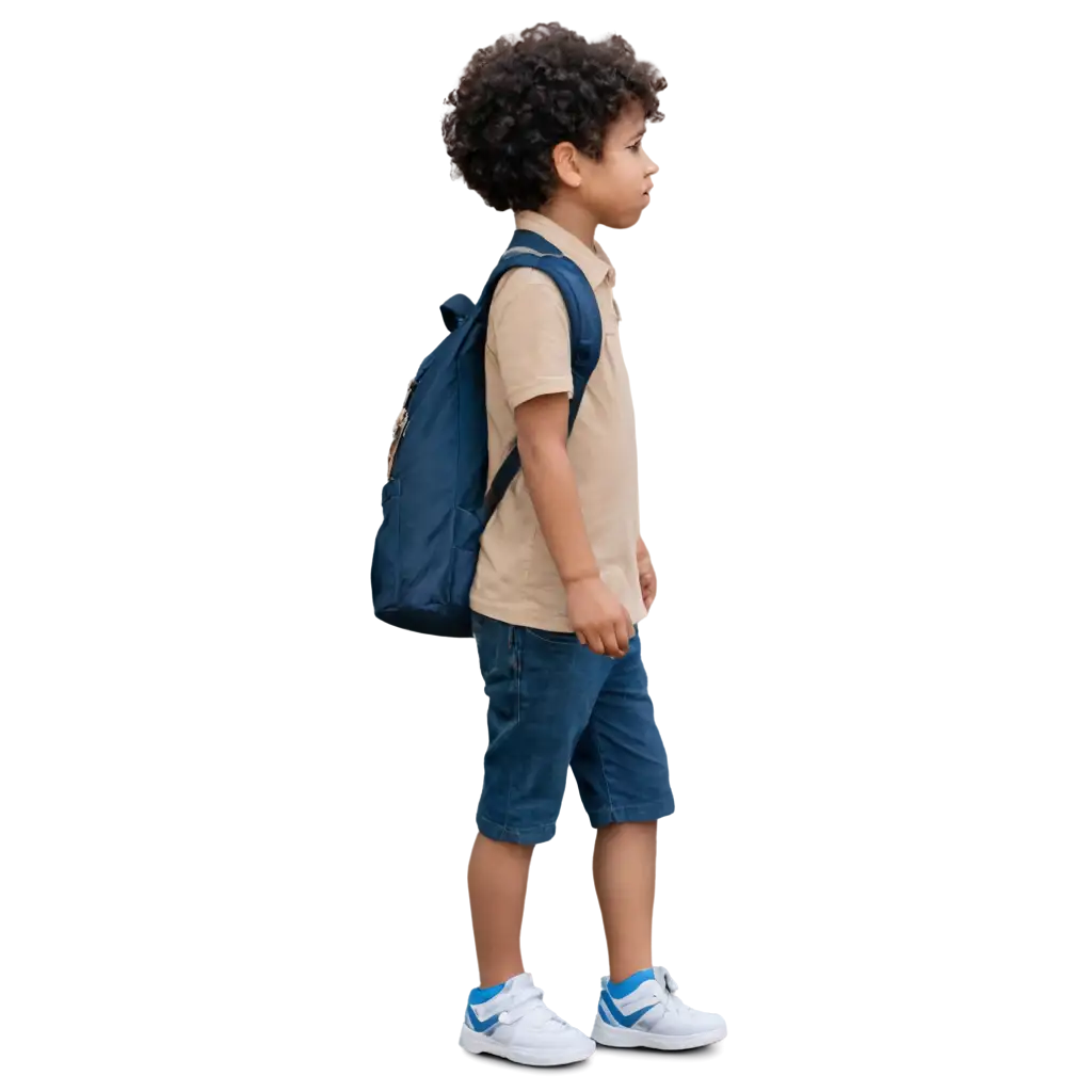 A-Boy-Walking-in-the-Park-HighQuality-PNG-Image-for-Versatile-Use