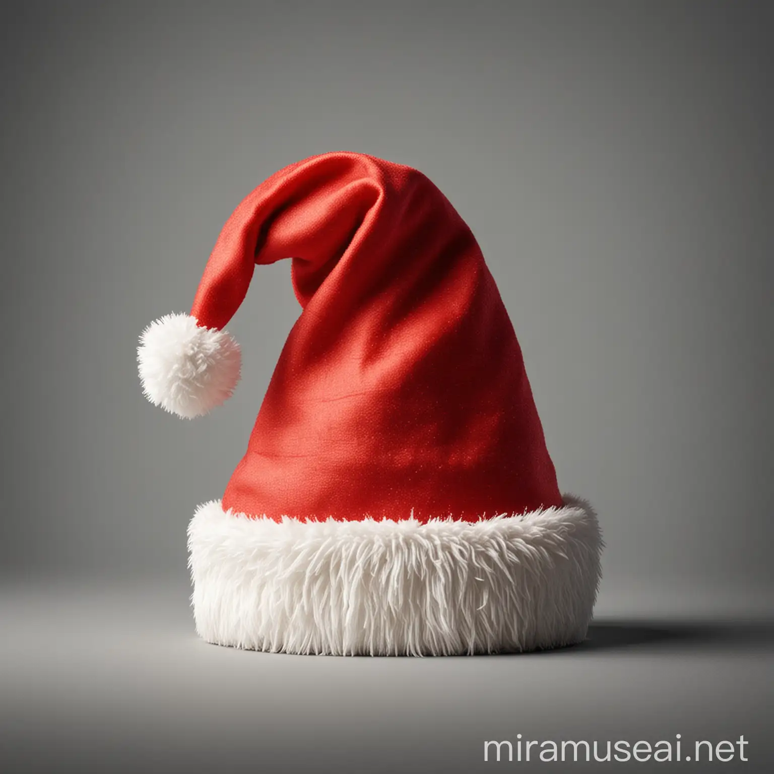 Stylish Modern Christmas Hat Against a Bright Background