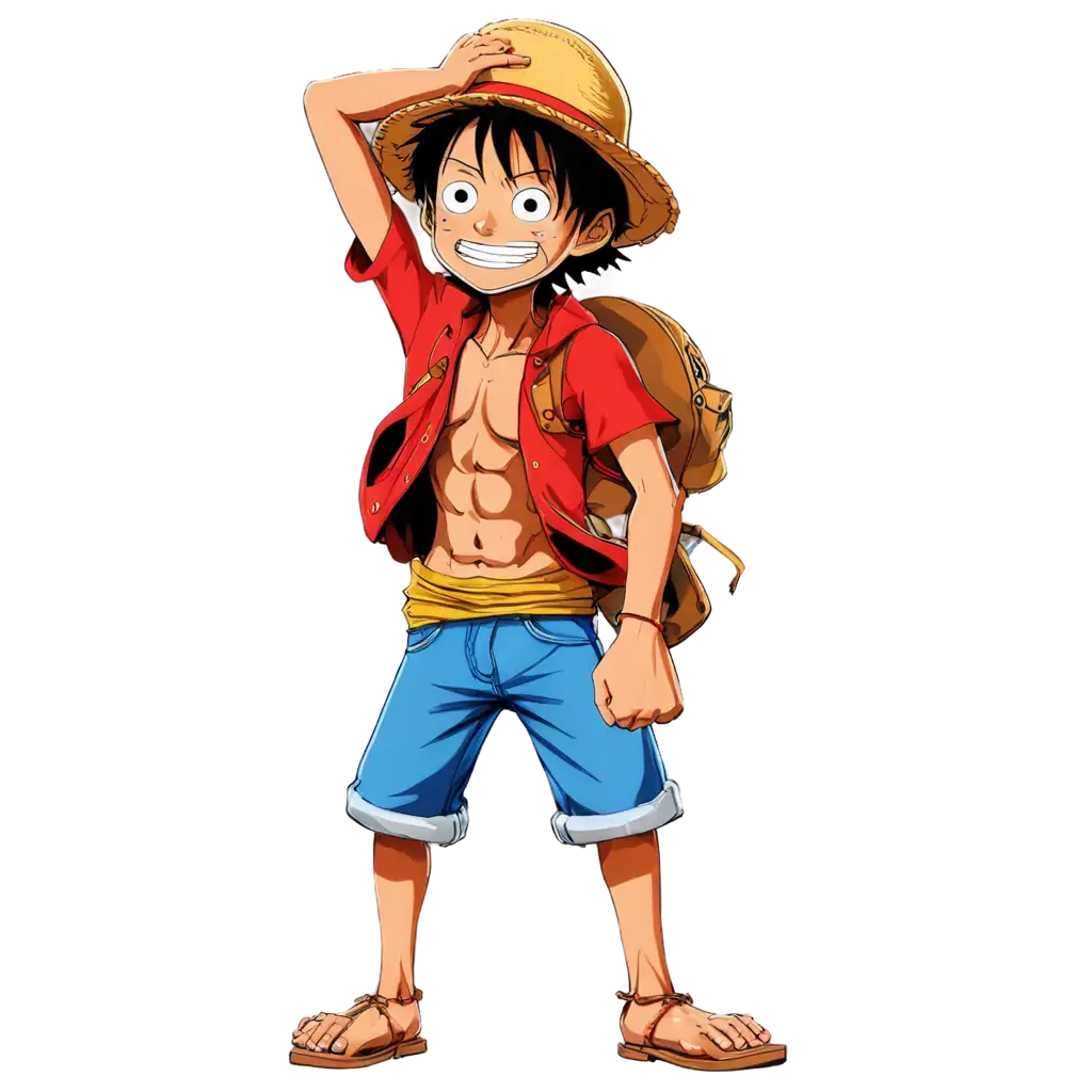 Monkey-D-Luffy-One-Piece-Gear-5-PNG-Illustration-for-HighQuality-Use