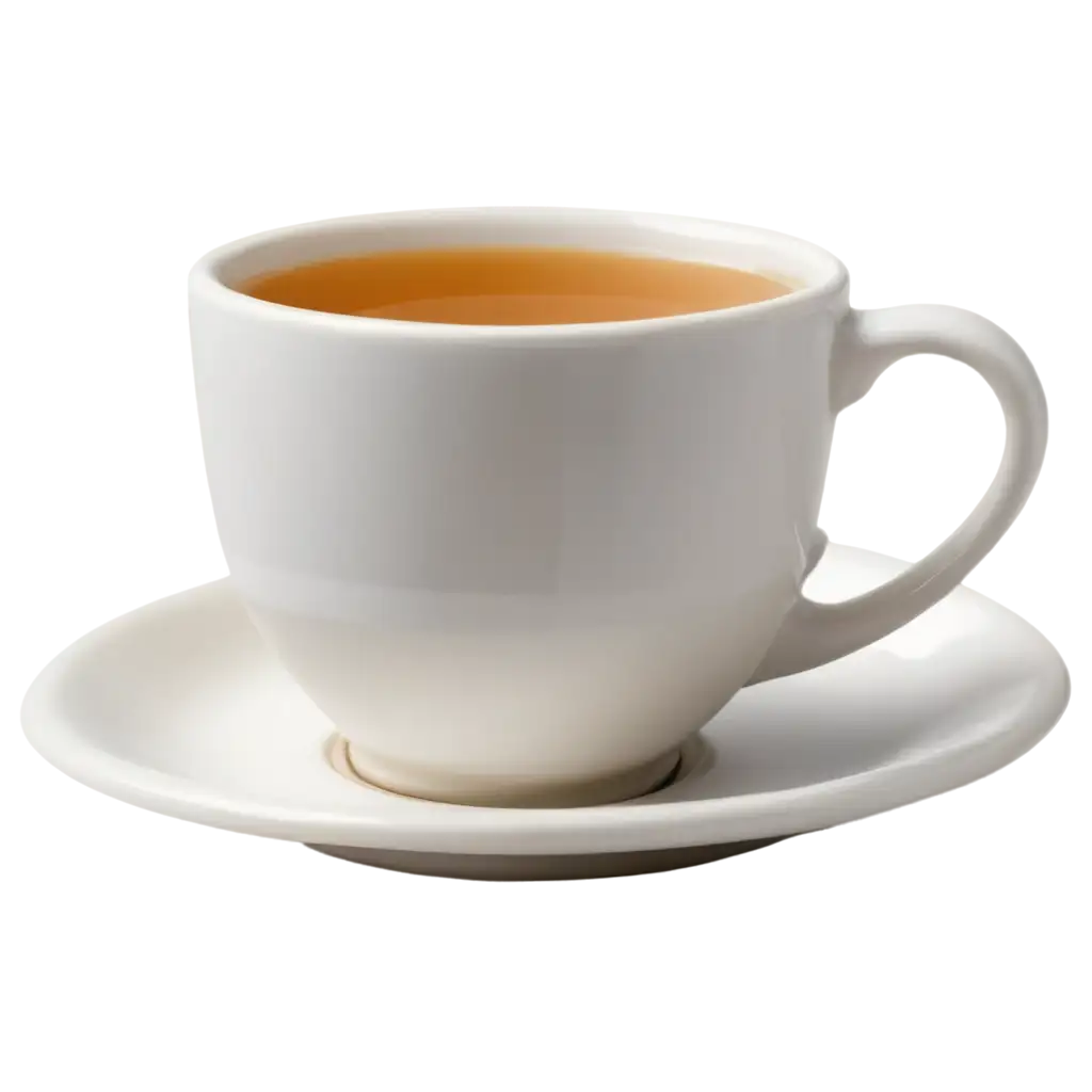 HighQuality-PNG-Image-of-a-White-Cup-of-Tea-for-Versatile-Usage