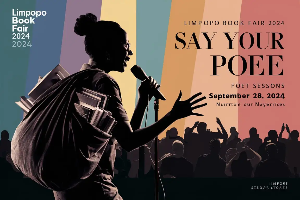 Limpopo Book Fair 2024 Say Your Piece with Spoken Word Poet