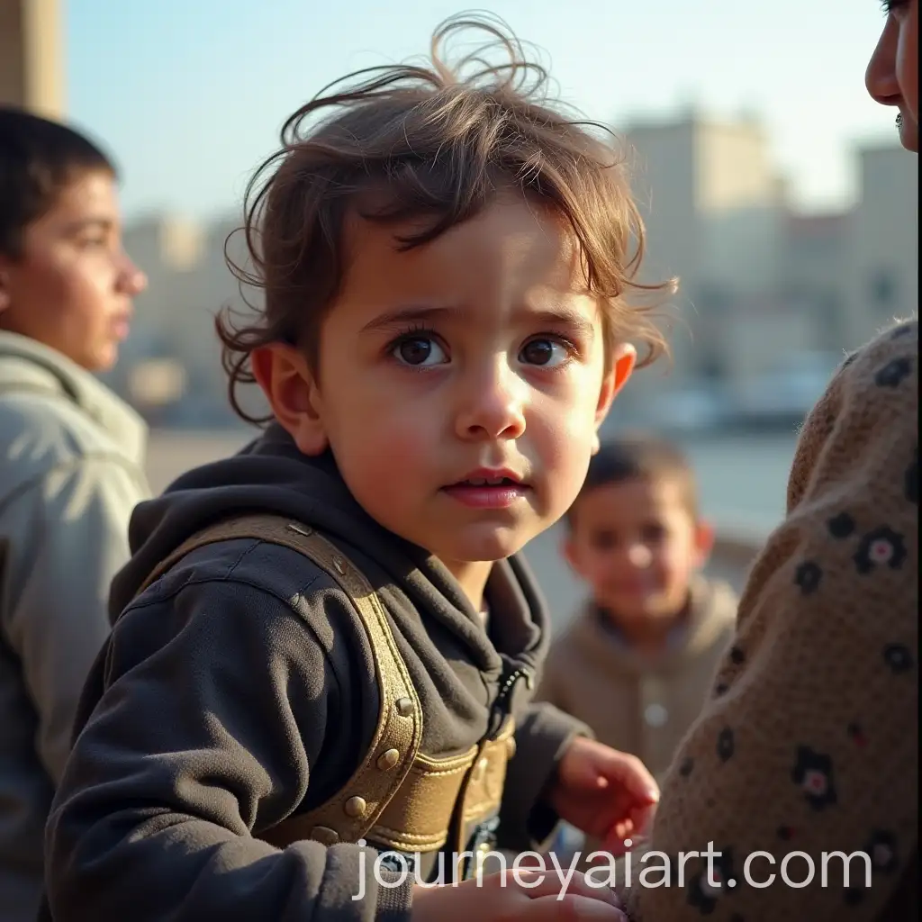 AI-Art-ExpansionEmotional-Depiction-of-Gaza-From-Smiles-to-Tears