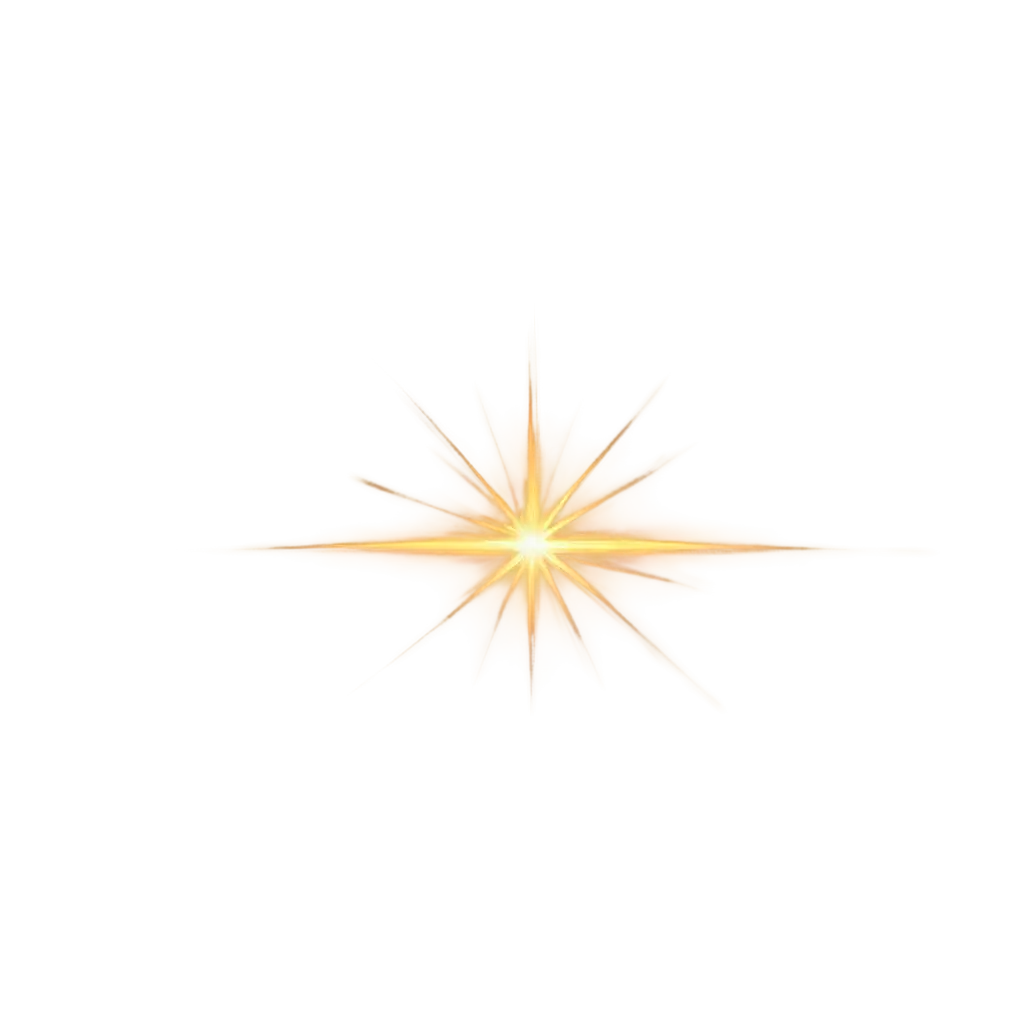 Radiant-Sun-PNG-Image-with-Glowing-GoldenYellow-Core-and-Dynamic-Rays-Perfect-for-Overlay