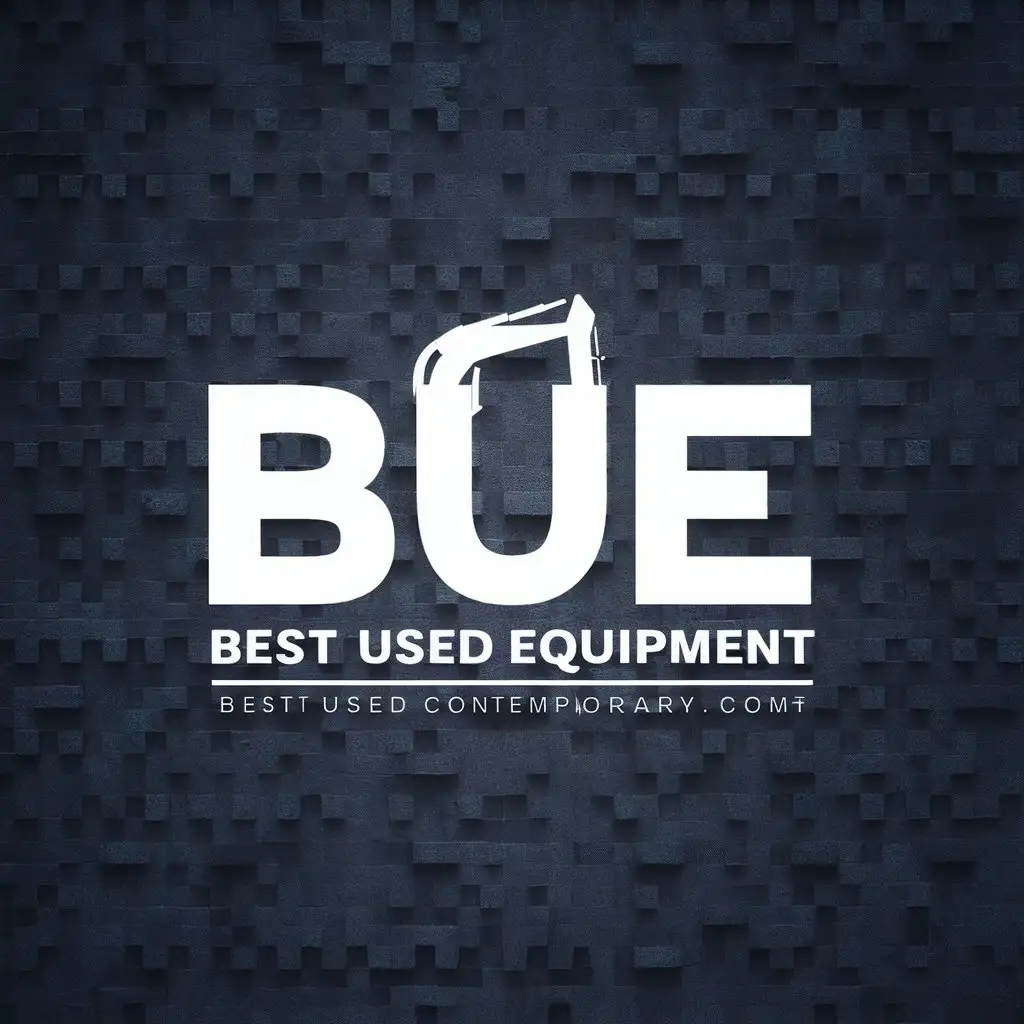 LOGO Design For Best Used Equipment Clean Contemporary Design for Construction Equipment Sales