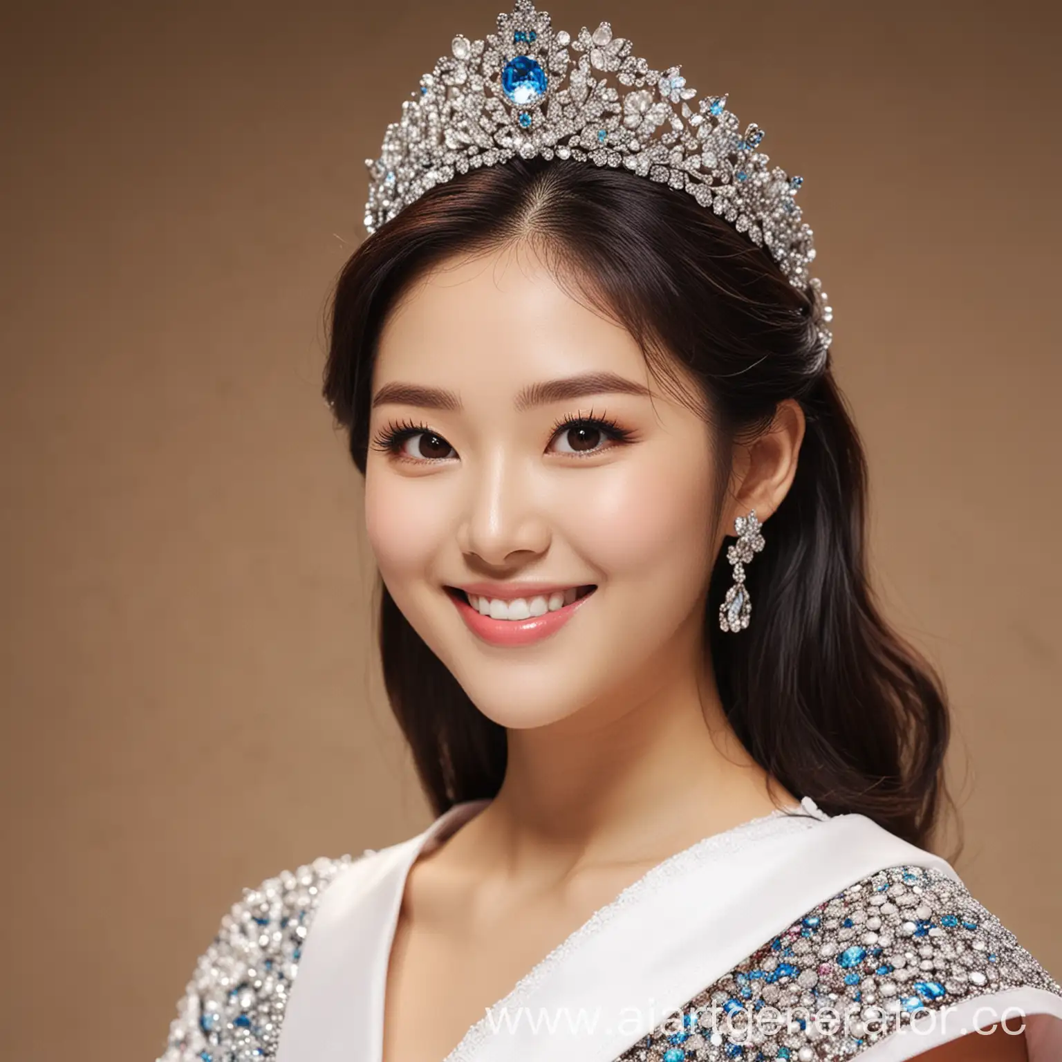 Beautiful-Miss-Korea-Smiling-Portrait