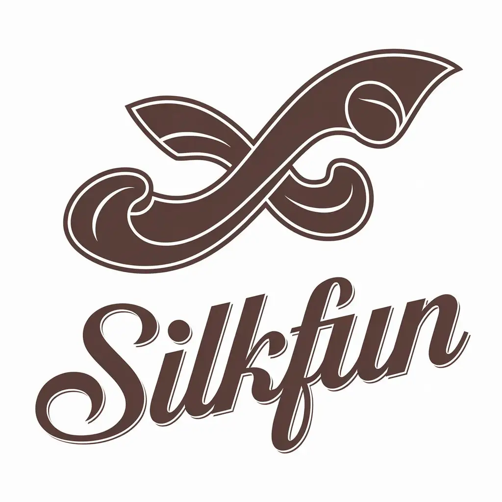 LOGO Design for SILKFUN Elegant and Modern Travel Industry Branding with Minimalist Vector Design