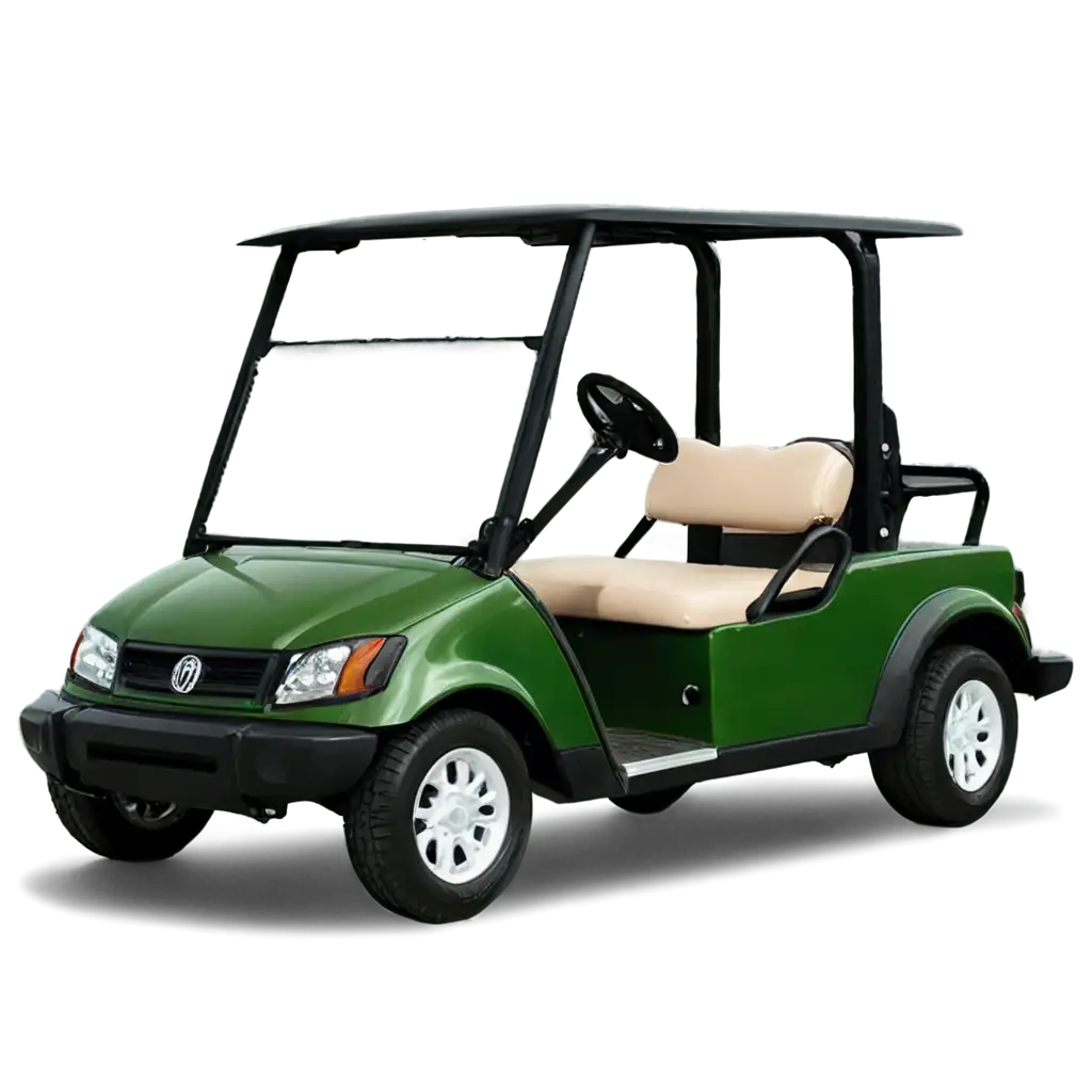 HighQuality-Golf-Cart-PNG-Image-for-Versatile-Applications