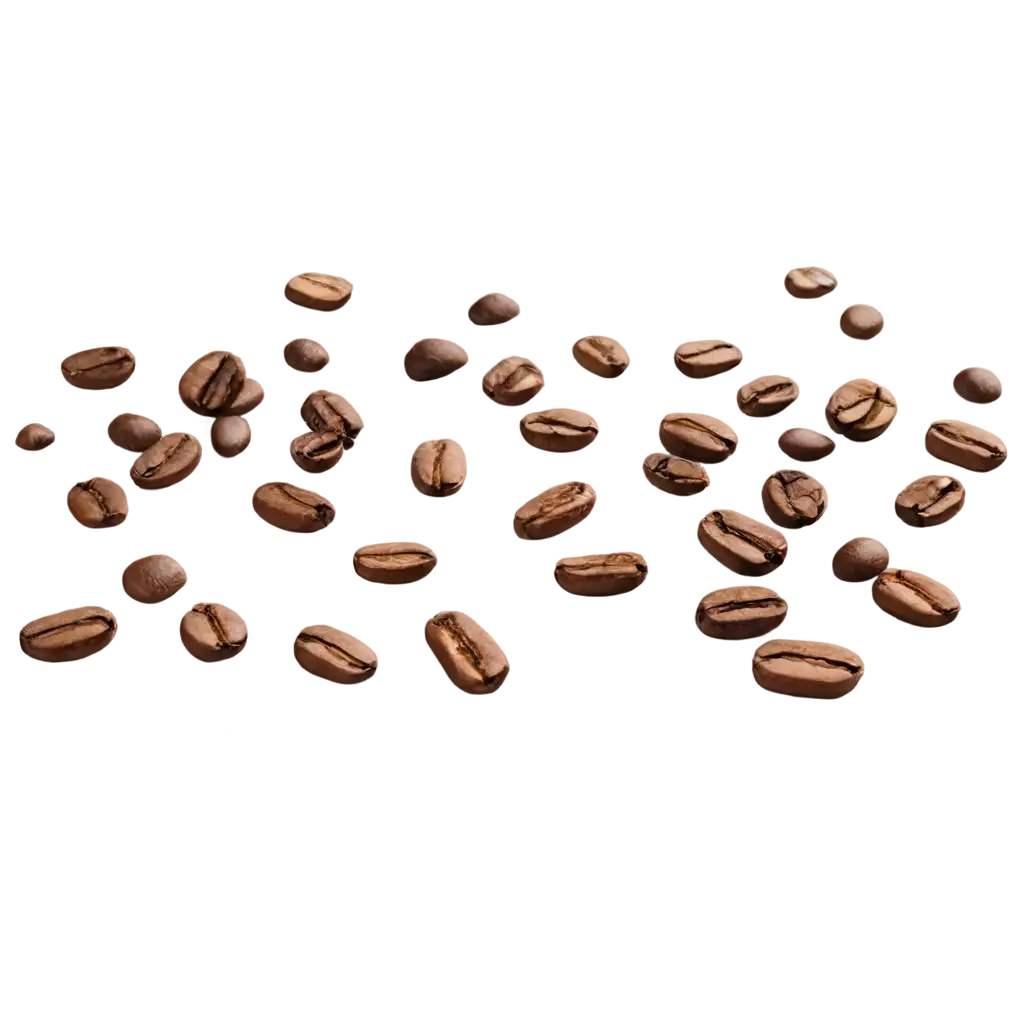 Coffee-Beans-Scattered-on-Table-HighQuality-PNG-Image-for-Various-Uses