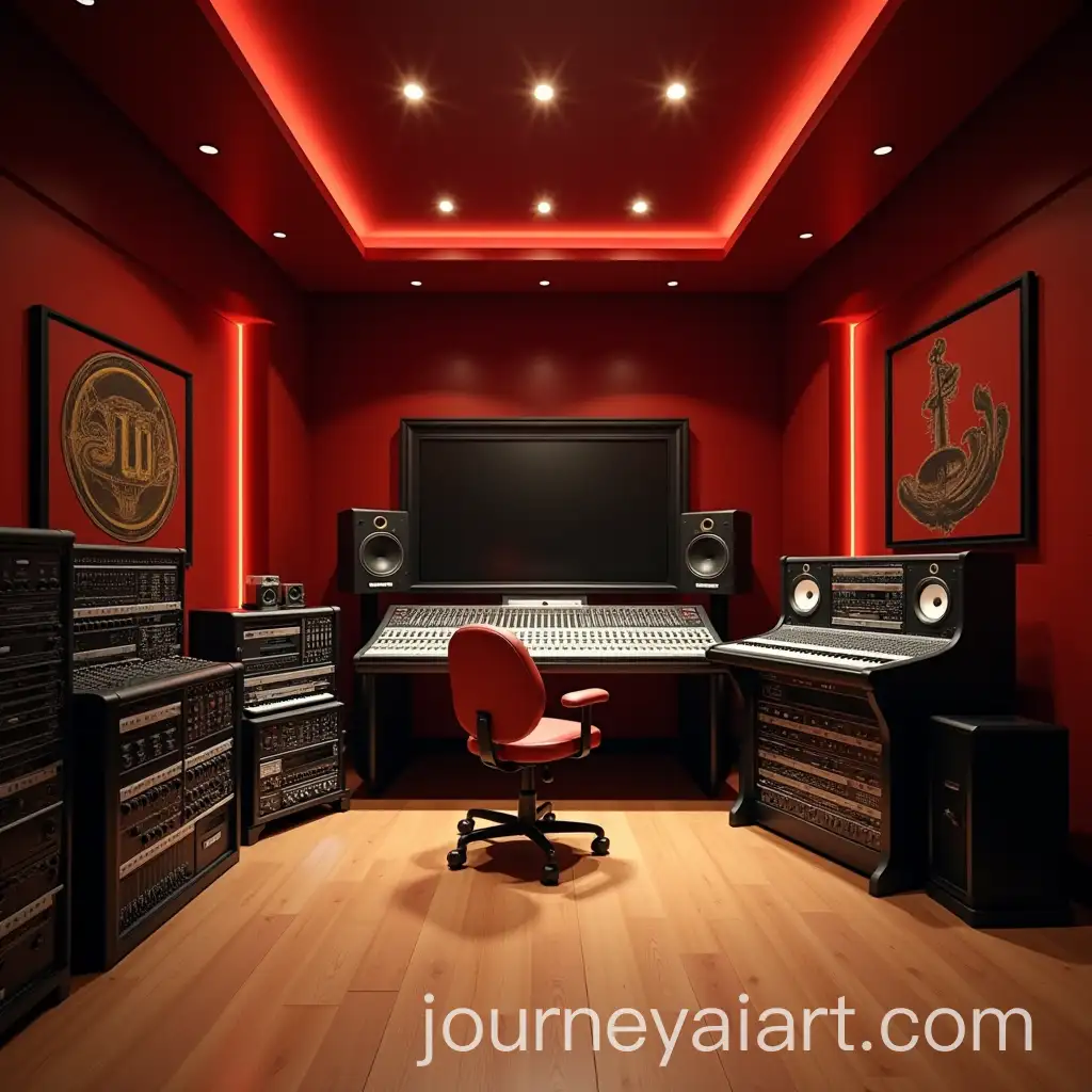 Beautiful-Music-Recording-Studio-with-Elegant-Interior-and-Professional-Setup