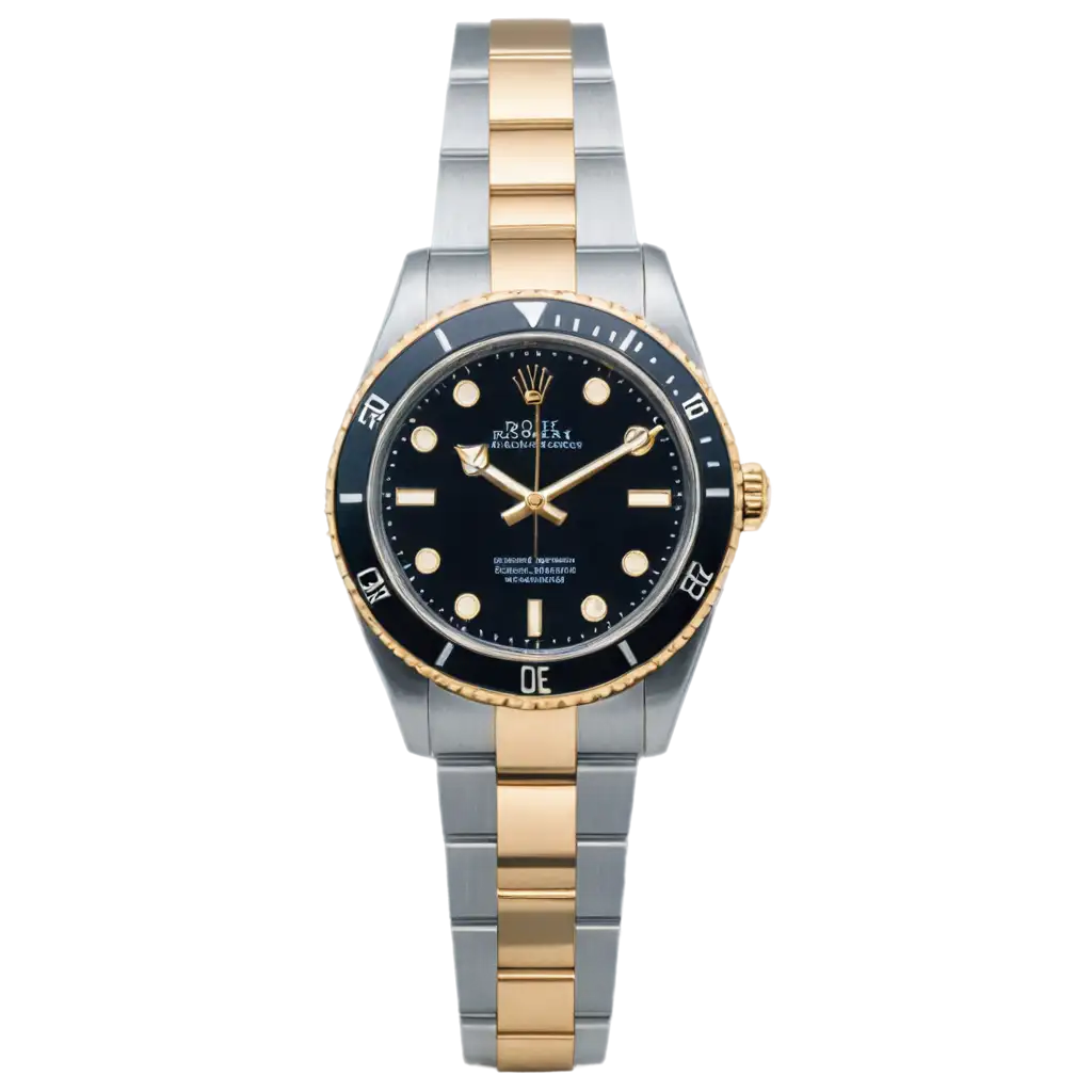 Rolex watch, front dialer showing.