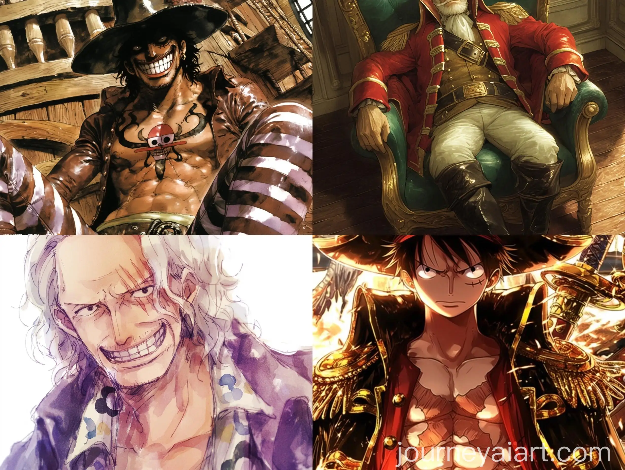 Watercolor-Pirate-Character-from-Manga-One-Piece