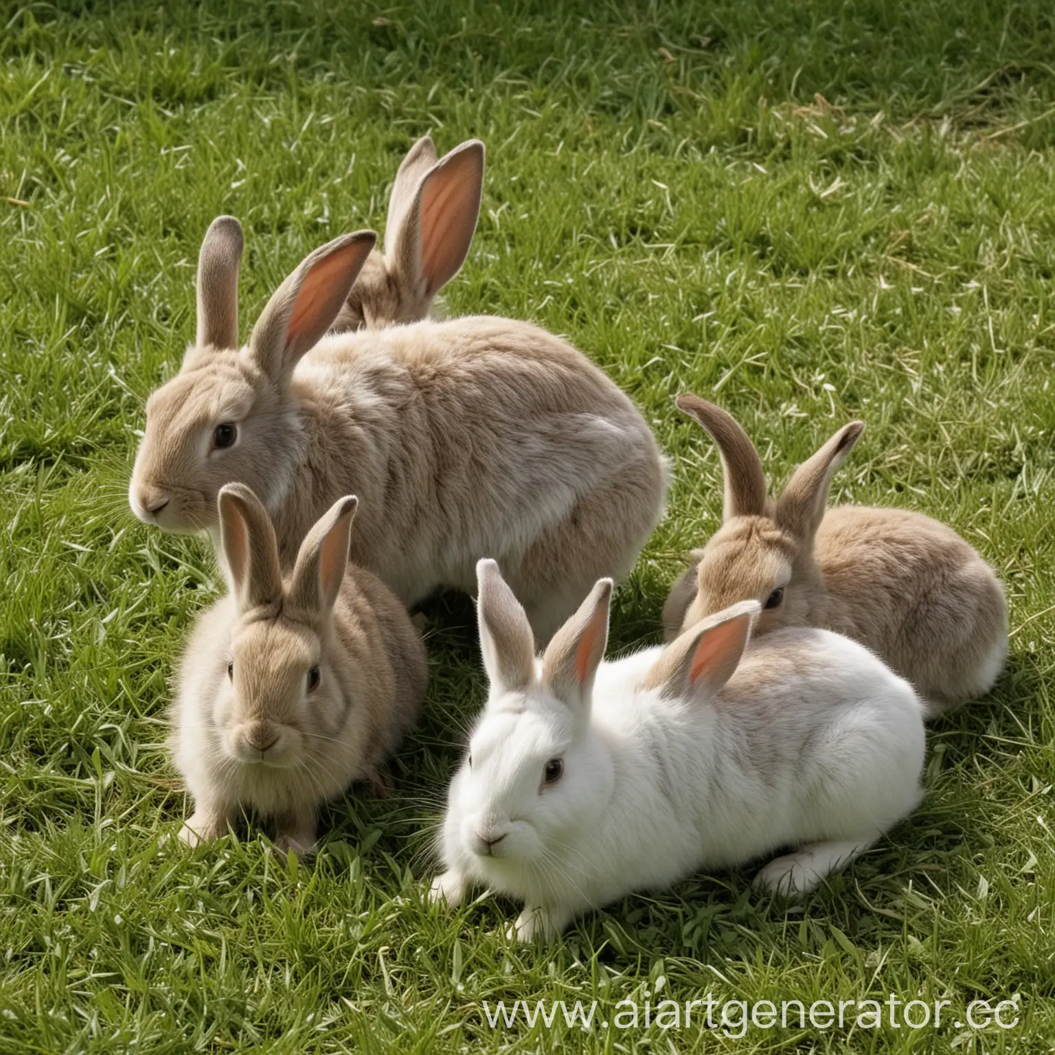 Playful-Rabbits-in-a-Sunny-Meadow