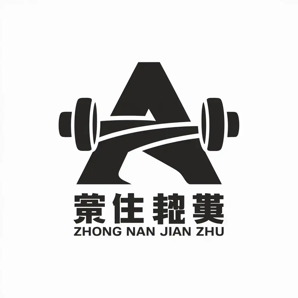 LOGO-Design-for-Zhong-Nan-Jian-Zhu-Modern-Architecture-Theme-with-Aesthetic-Minimalism