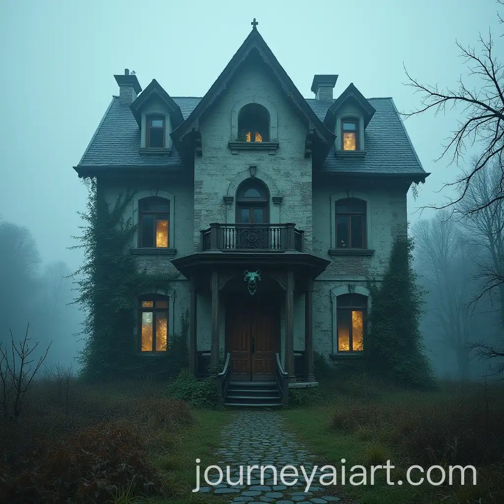 Haunted-Gothic-Mansion-on-a-Foggy-Hilltop