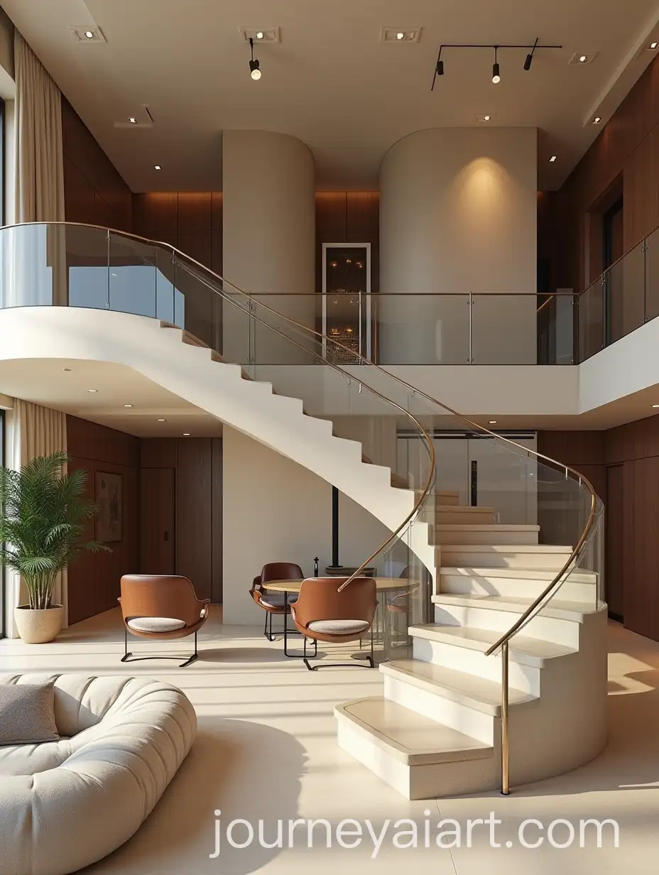 Luxury-Villa-Interior-Design-with-Spiral-Stairs-and-Spacious-Living-Room