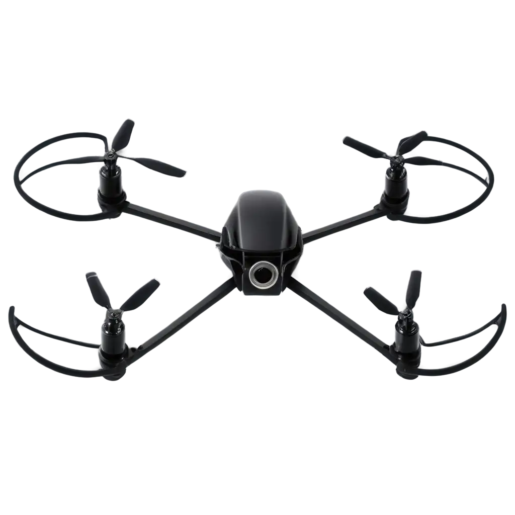 HighResolution-Drone-in-Black-PNG-Image-Enhance-Visuals-with-Clarity