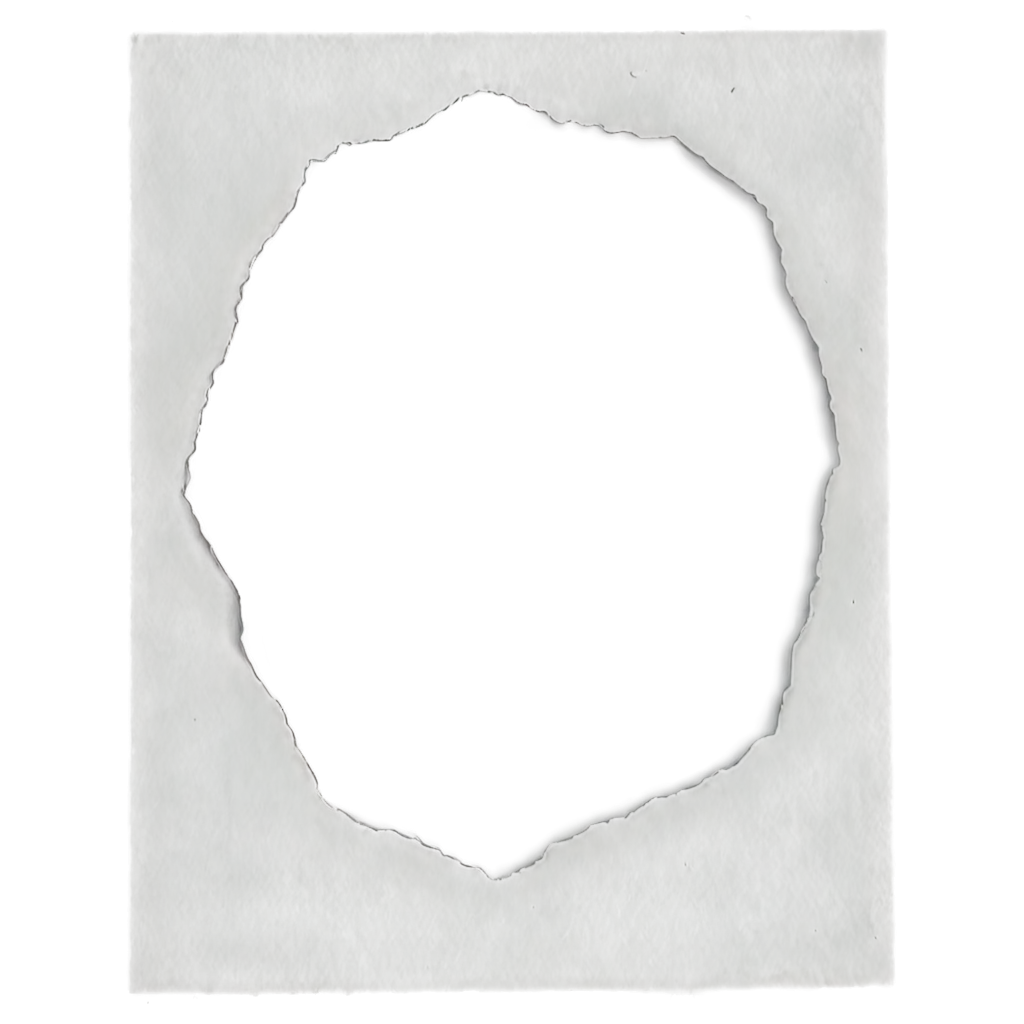 torn paper with relief