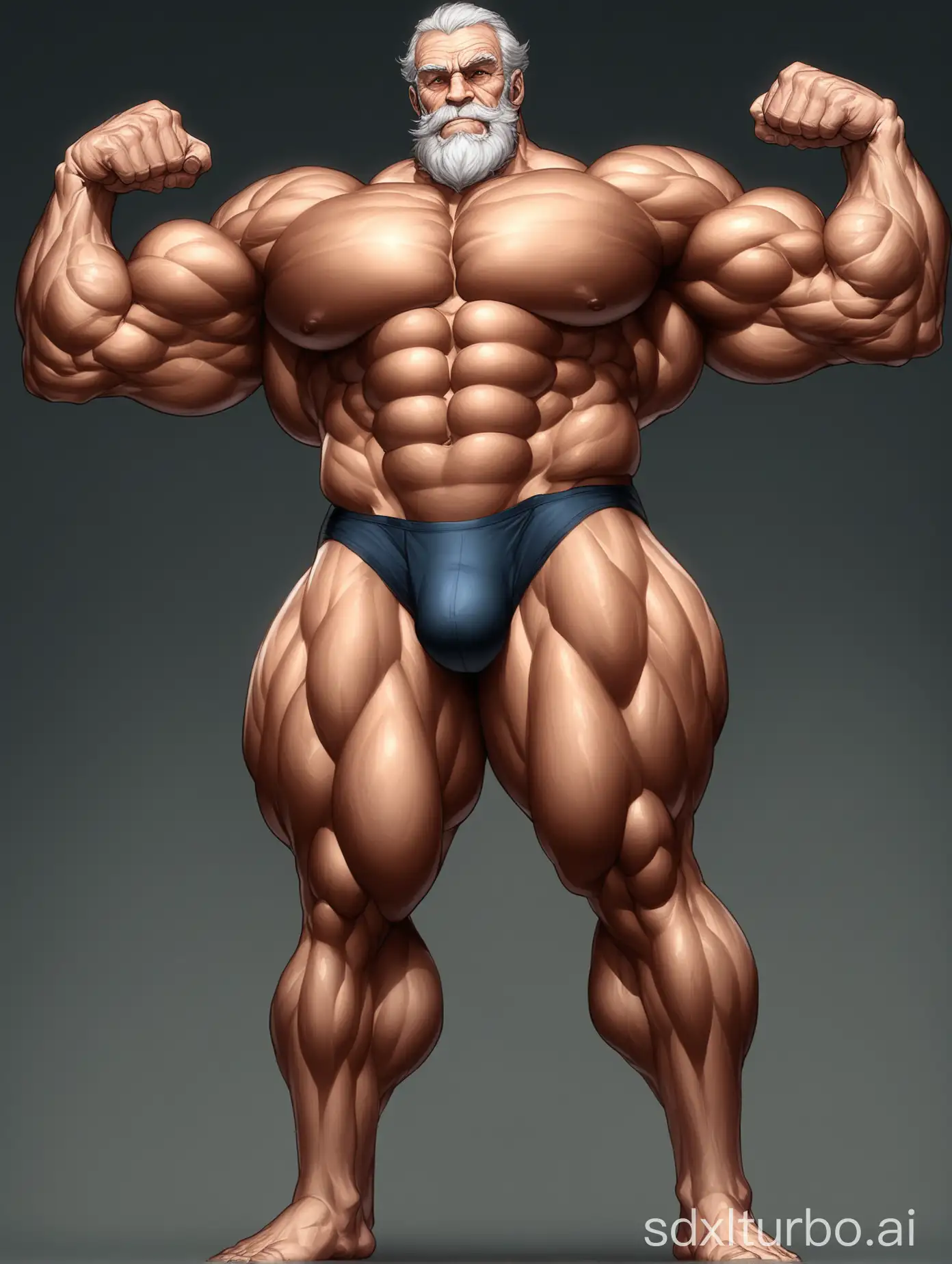 Massive-Bodybuilder-Displaying-Muscular-Strength