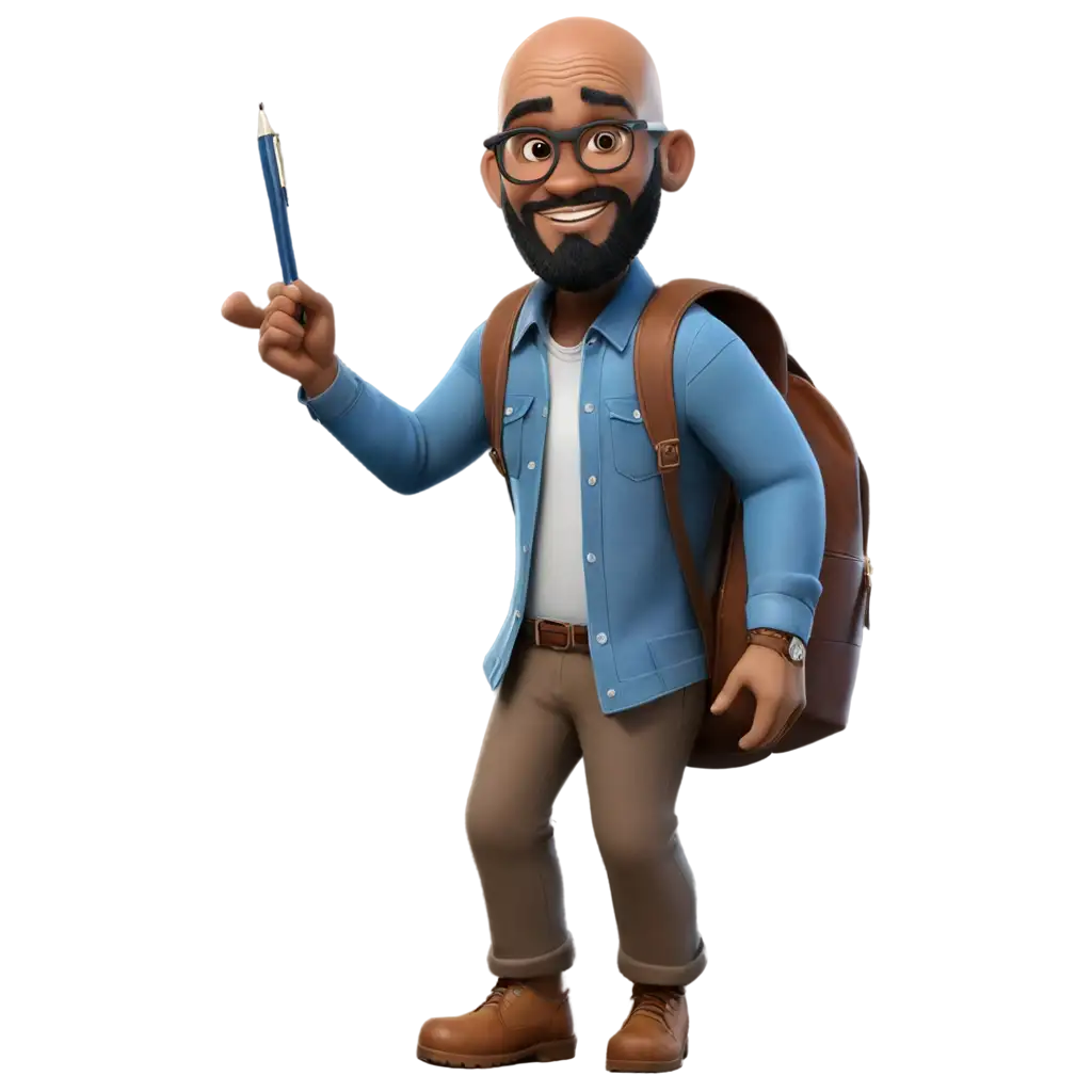 PNG-Image-of-a-DarkSkinned-Man-in-Disney-Pixar-Style-for-Enhanced-Visual-Appeal