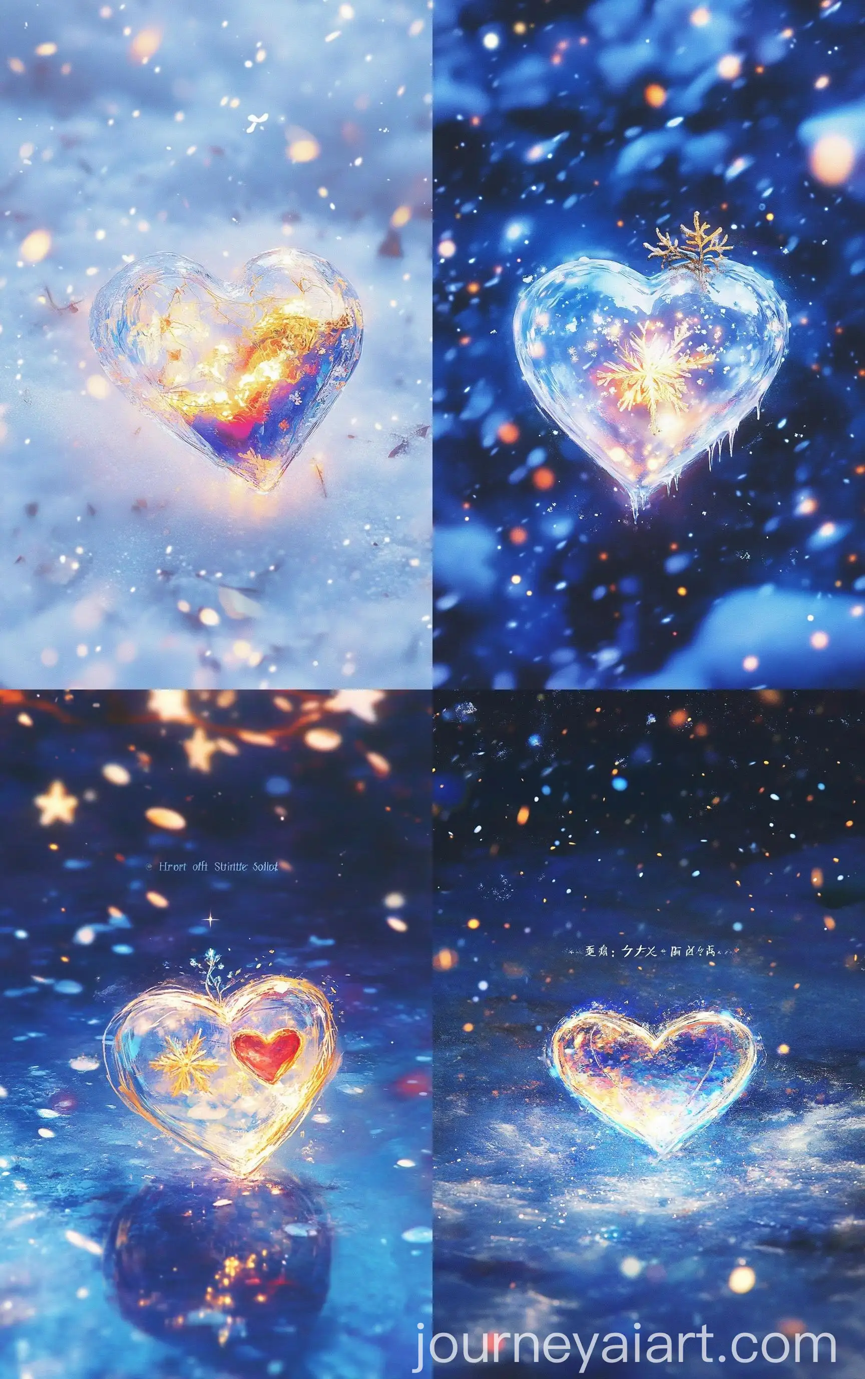 Romantic-Winter-Solstice-Poetry-Book-Cover-with-Frozen-Heart