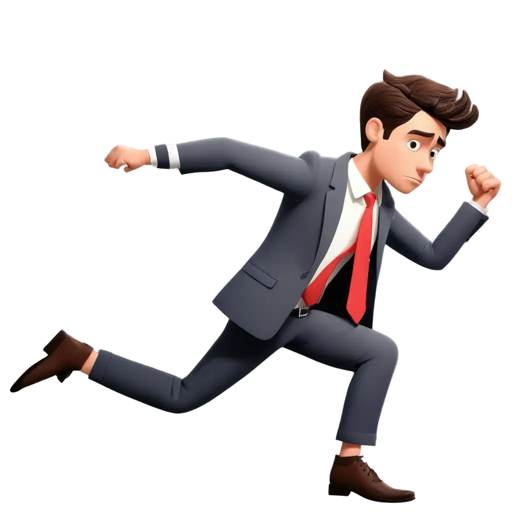 Businessman-Struggling-Cartoon-PNG-HighQuality-Image-for-Professional-Use