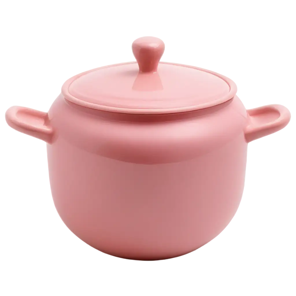 Pink-Pot-with-Lid-PNG-HighQuality-Transparent-Image-for-Versatile-Use