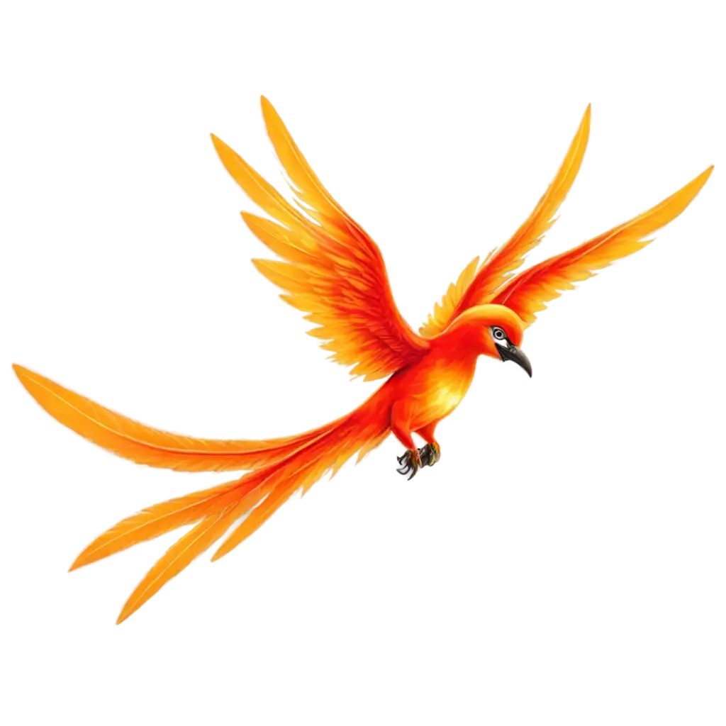 Fairylike-Firebird-PNG-Image-Bright-and-Beautiful-Feathers-in-Flight